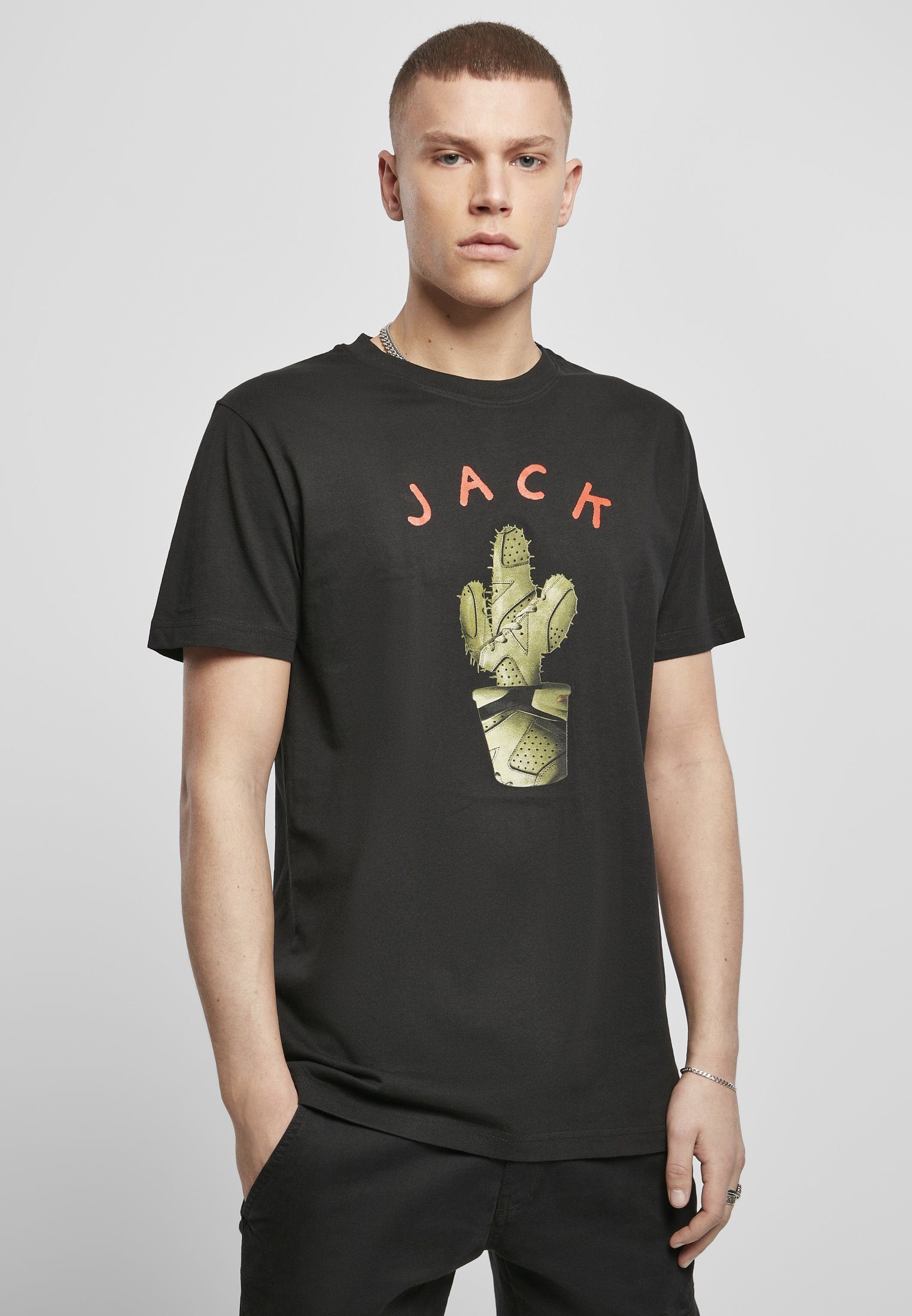 MisterTee T-Shirt Herren Jack Tee (1-tlg)