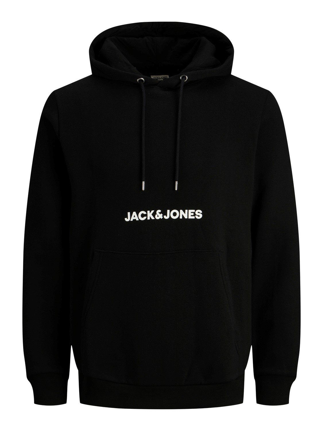 Jack & Jones Hoodie Kapuzensweatshirt You Langarmshirt mit Kapuze schwarz