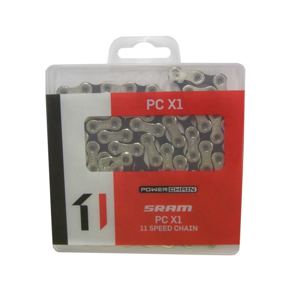 Fahrradketten Schaltungskette PCX1 SolidPin, 118 Glieder, 11-fach, mit Power-Lock sp