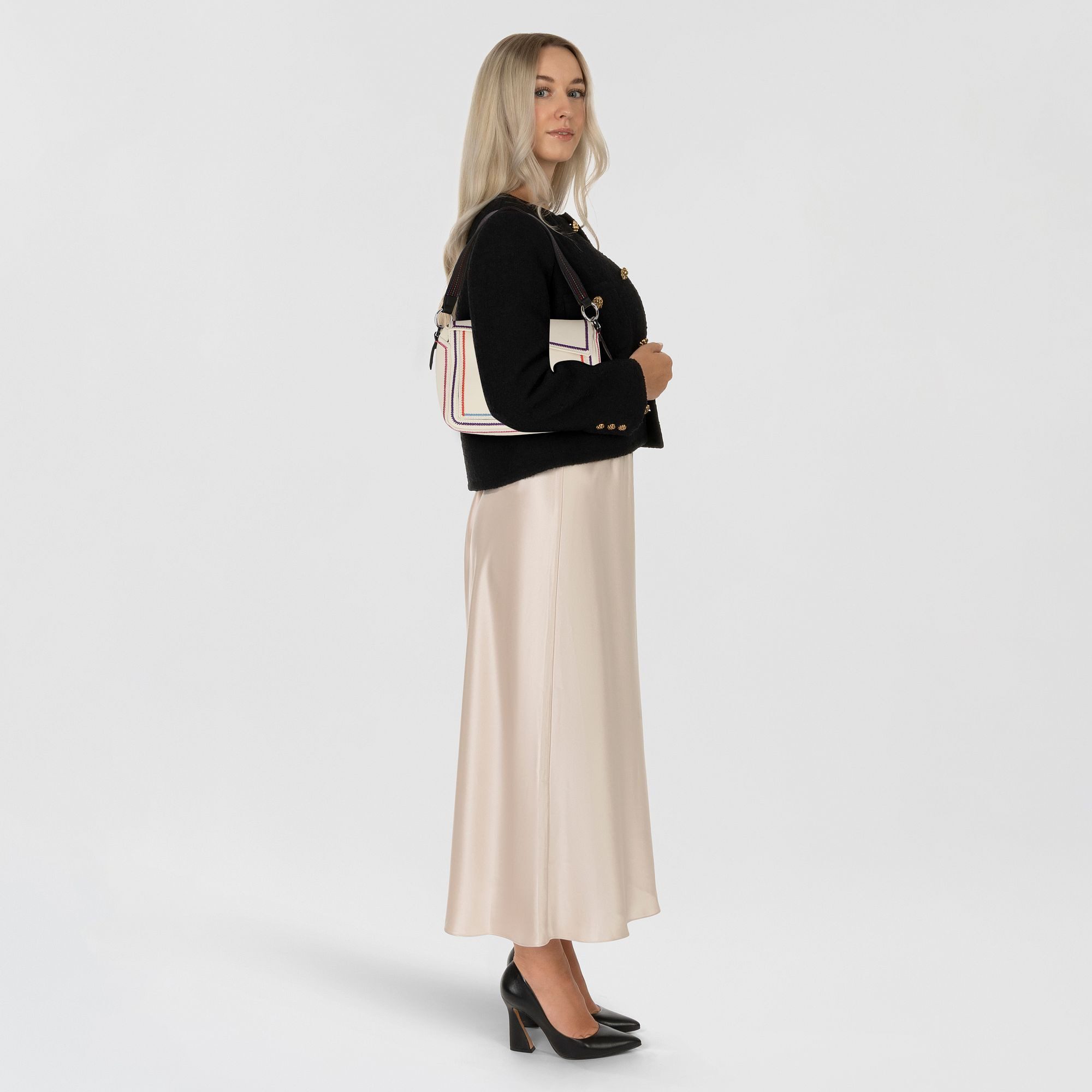 Desigual Schultertasche Cleo, Polyurethan