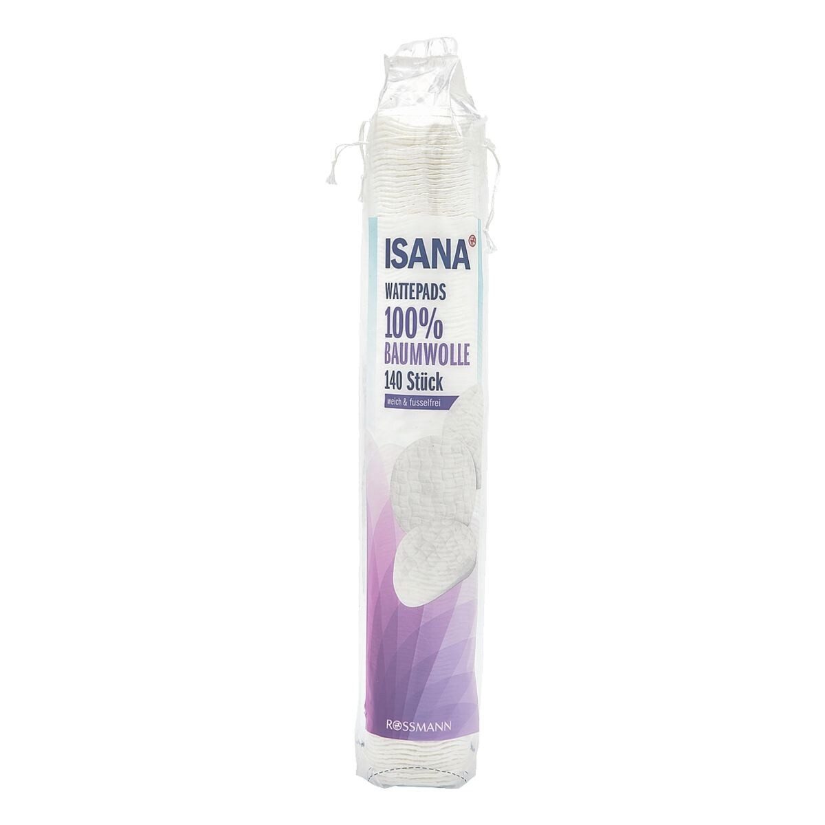 ISANA Kosmetiktücher (140-St), 100% Baumwolle