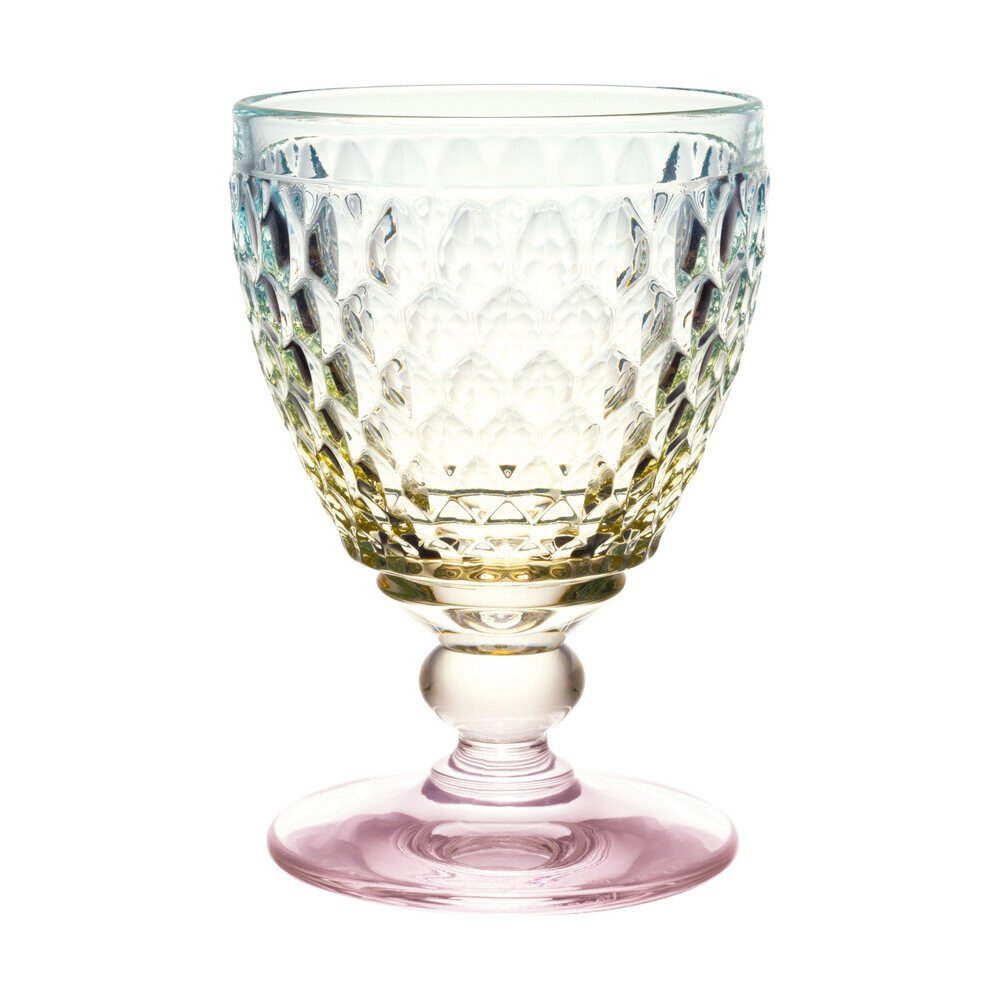 Villeroy & Boch Wasserkrug Wasserkelch 0,25 l Boston Pearl, (1-tlg), Wasserkelch, Ø9,8cm, Kristallglas, mehrfarbig