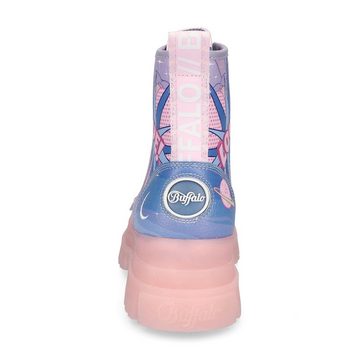 Buffalo Buffalo Damen Schnürboot Aspha Comic rosa Sommerboots