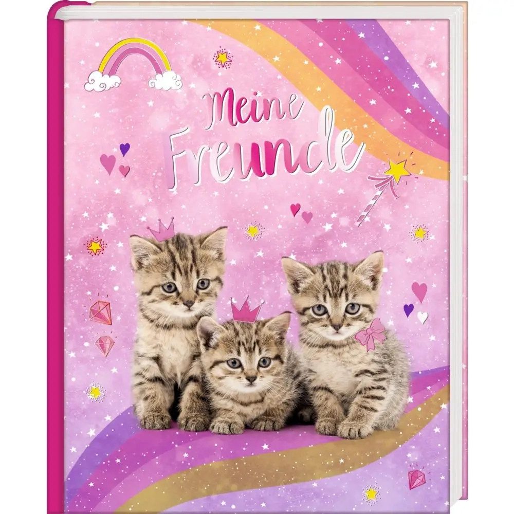 COPPENRATH DIE SPIEGELBURG Poesiealbum Freundebuch: Cosmic School (Kätzchen) - Meine Freunde
