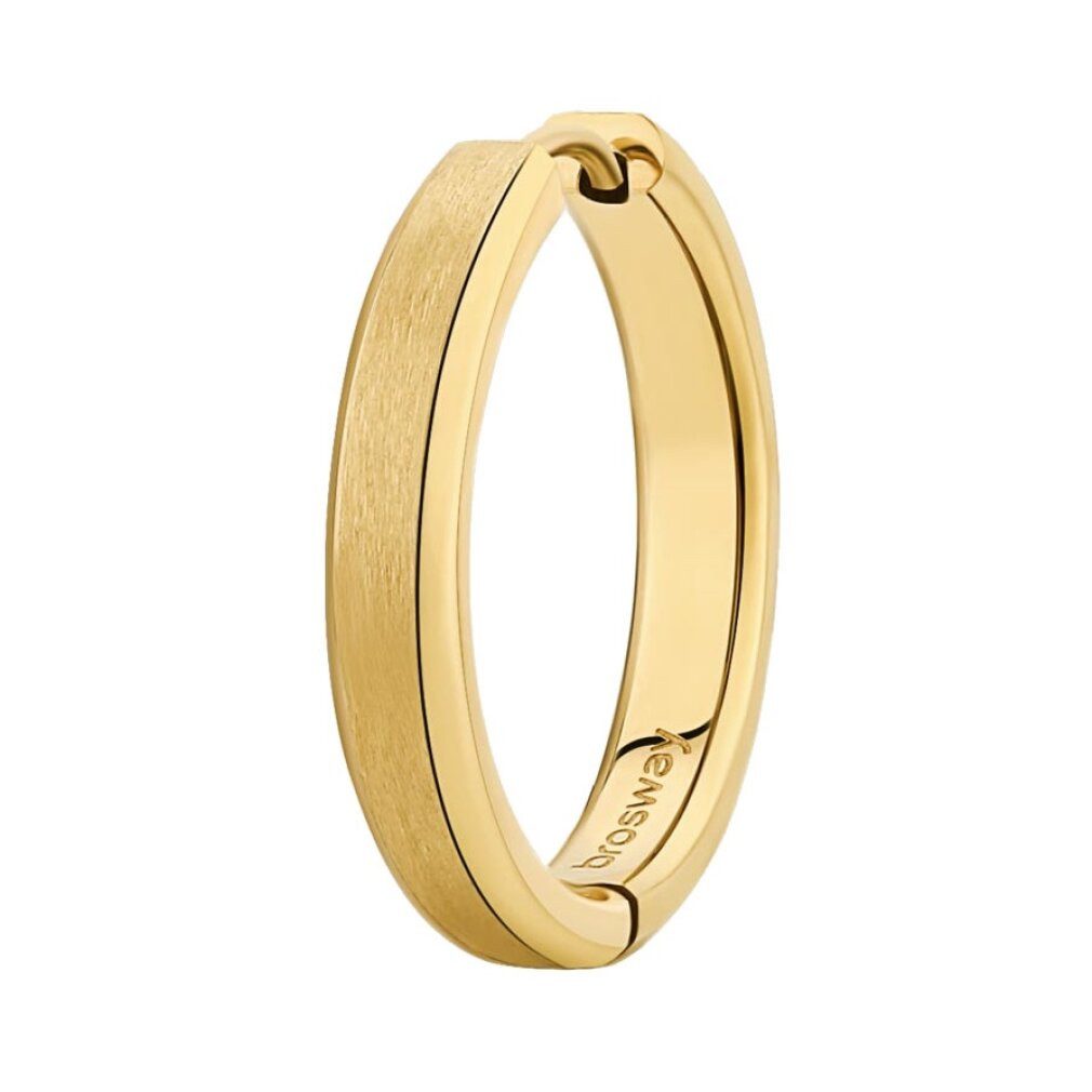 Brosway Ohrring-Set Gold-plated single earring Ink BIK103