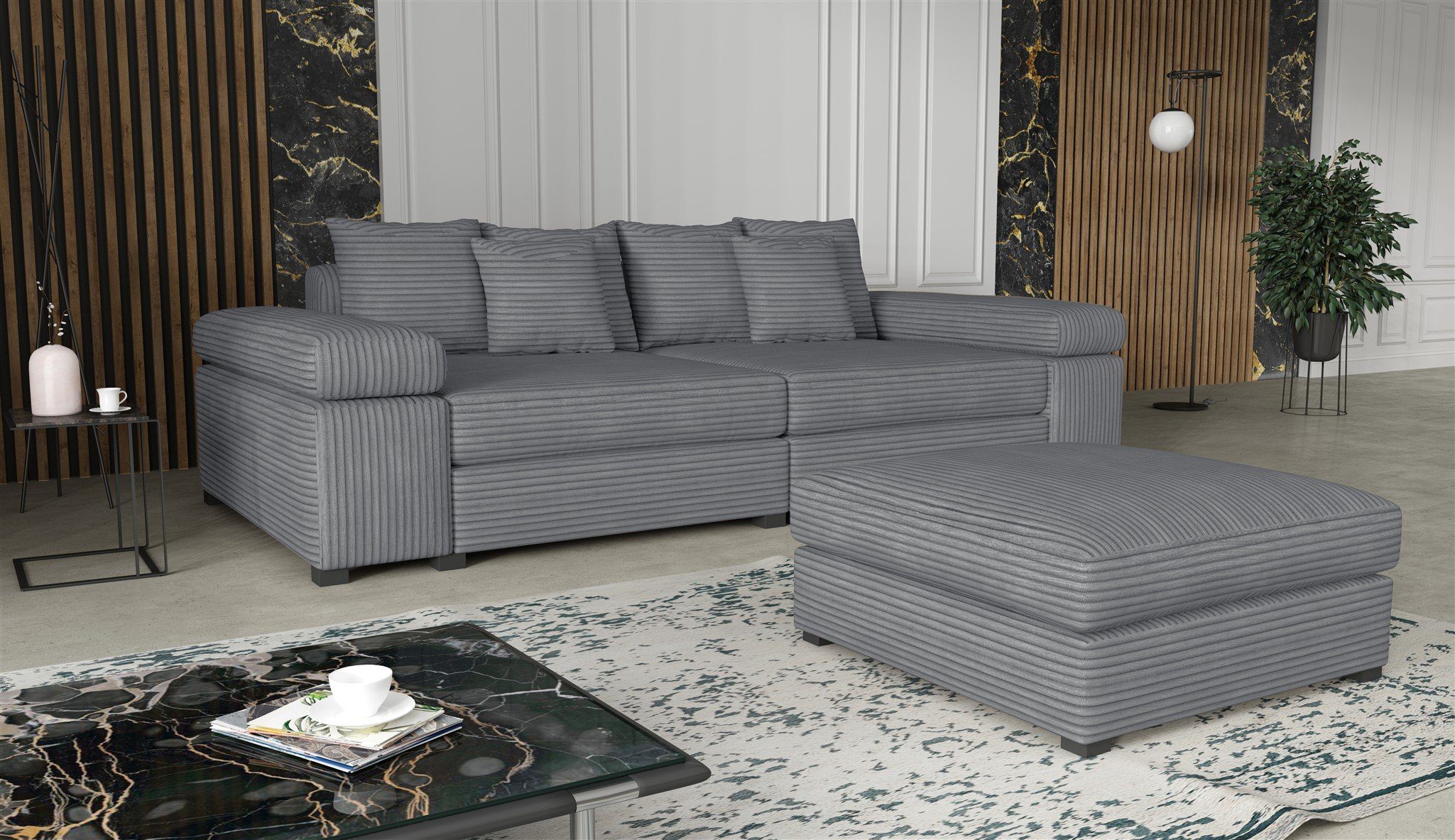 Fun Möbel Big-Sofa Couchgarnitur Megasofa Riesensofa günstig online kaufen