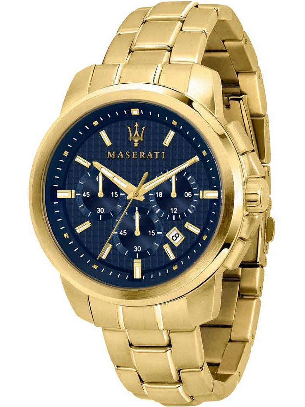 MASERATI Quarzuhr Maserati R8873621021 Successo Chronograph Herrenuhr 44mm günstig online kaufen