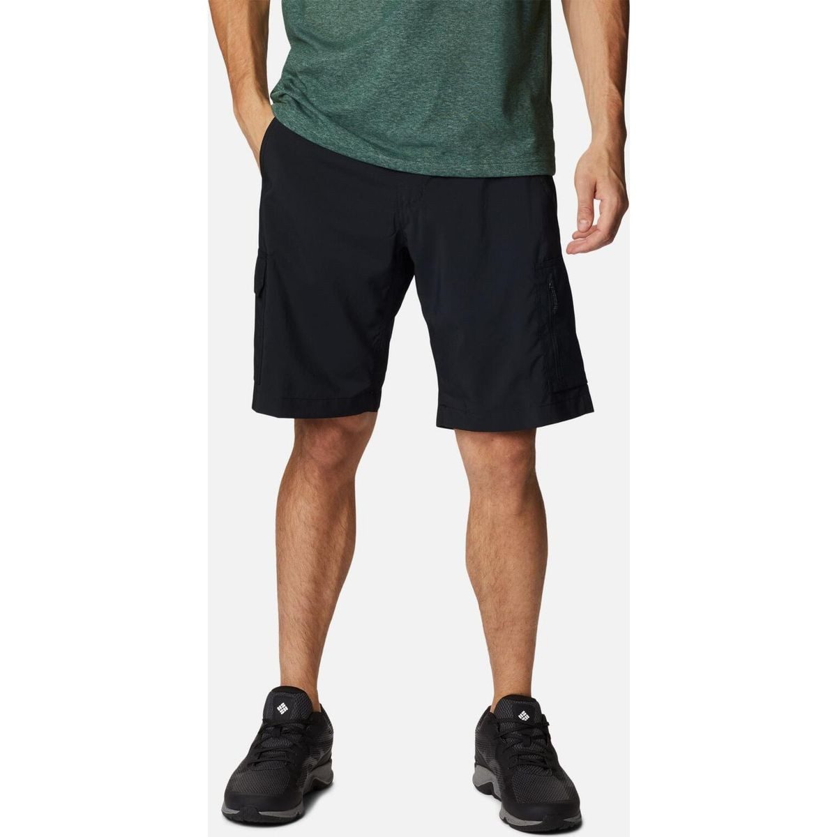 Columbia Shorts Silver Ridge Utility Cargo Short Vielseitige Cargo-Shorts mit Sonnenschutz, ideal für