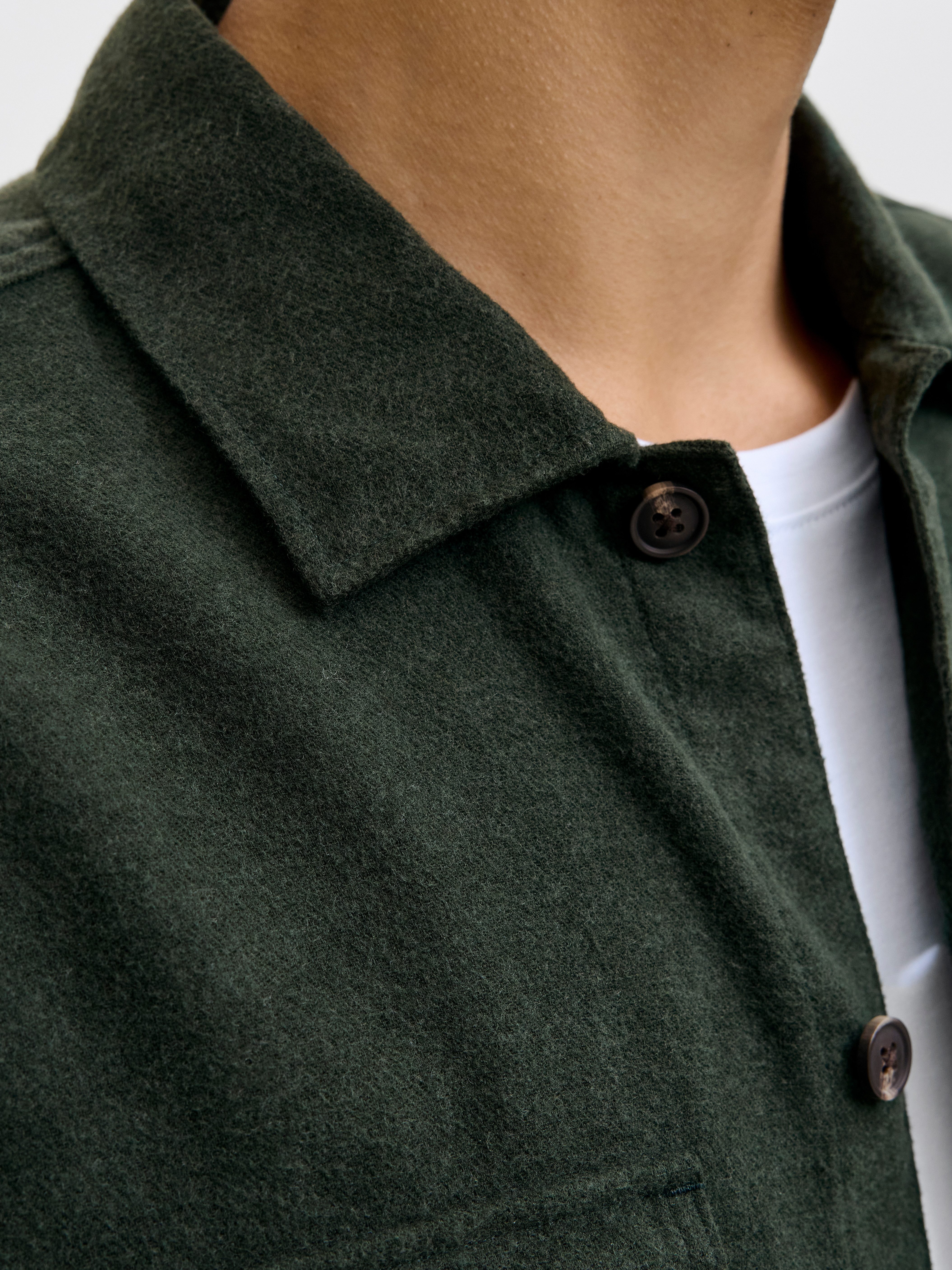 Jack & Jones Langarmhemd JJECHARGE OVERSHIRT LS NOOS