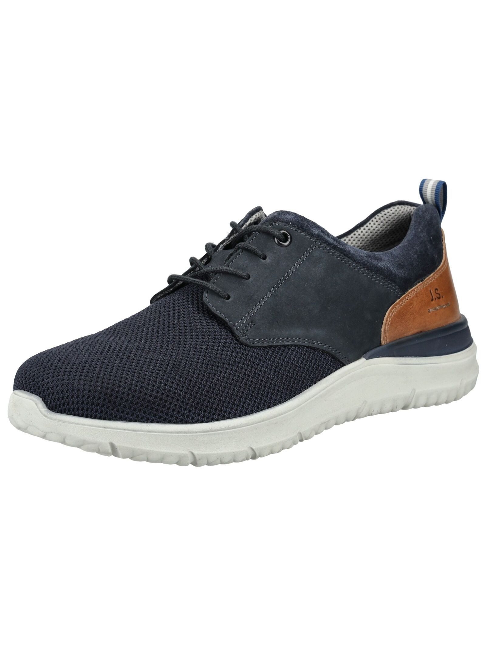 Josef Seibel Halbschuhe Leder/Textil Schnürschuh