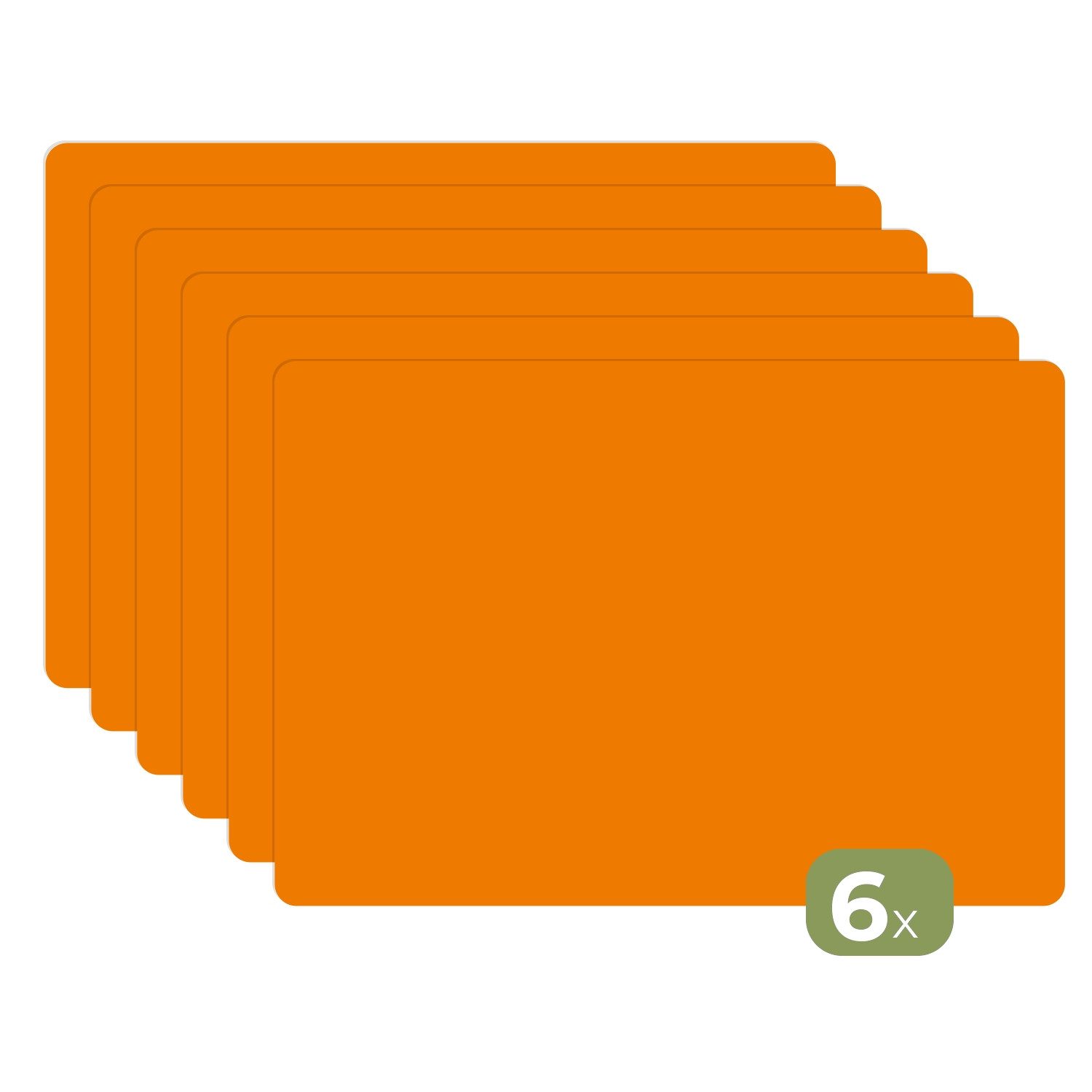 MuchoWow Platzset Orange - Jahreszeiten - günstig online kaufen