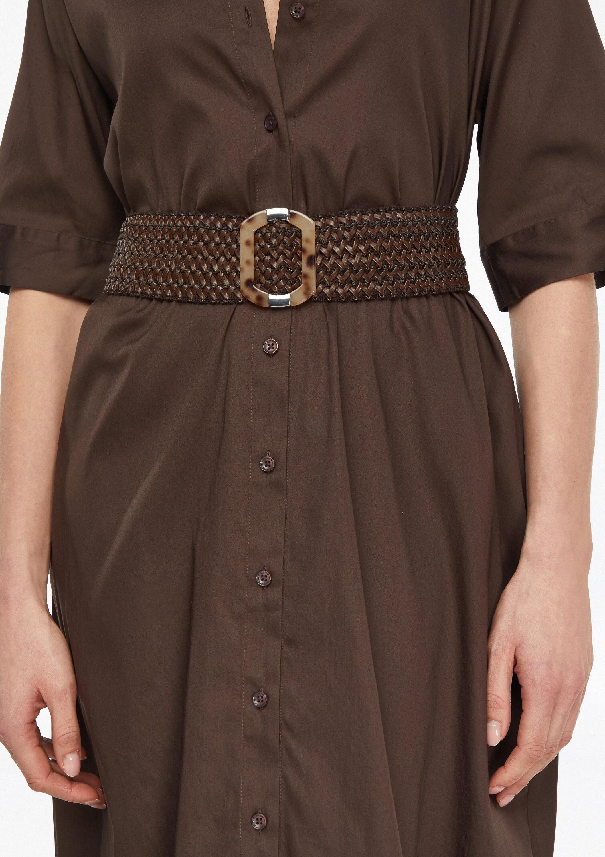 comma Ledergürtel Taillengürtel Elastischer Taillengürtel in Flechtoptik günstig online kaufen