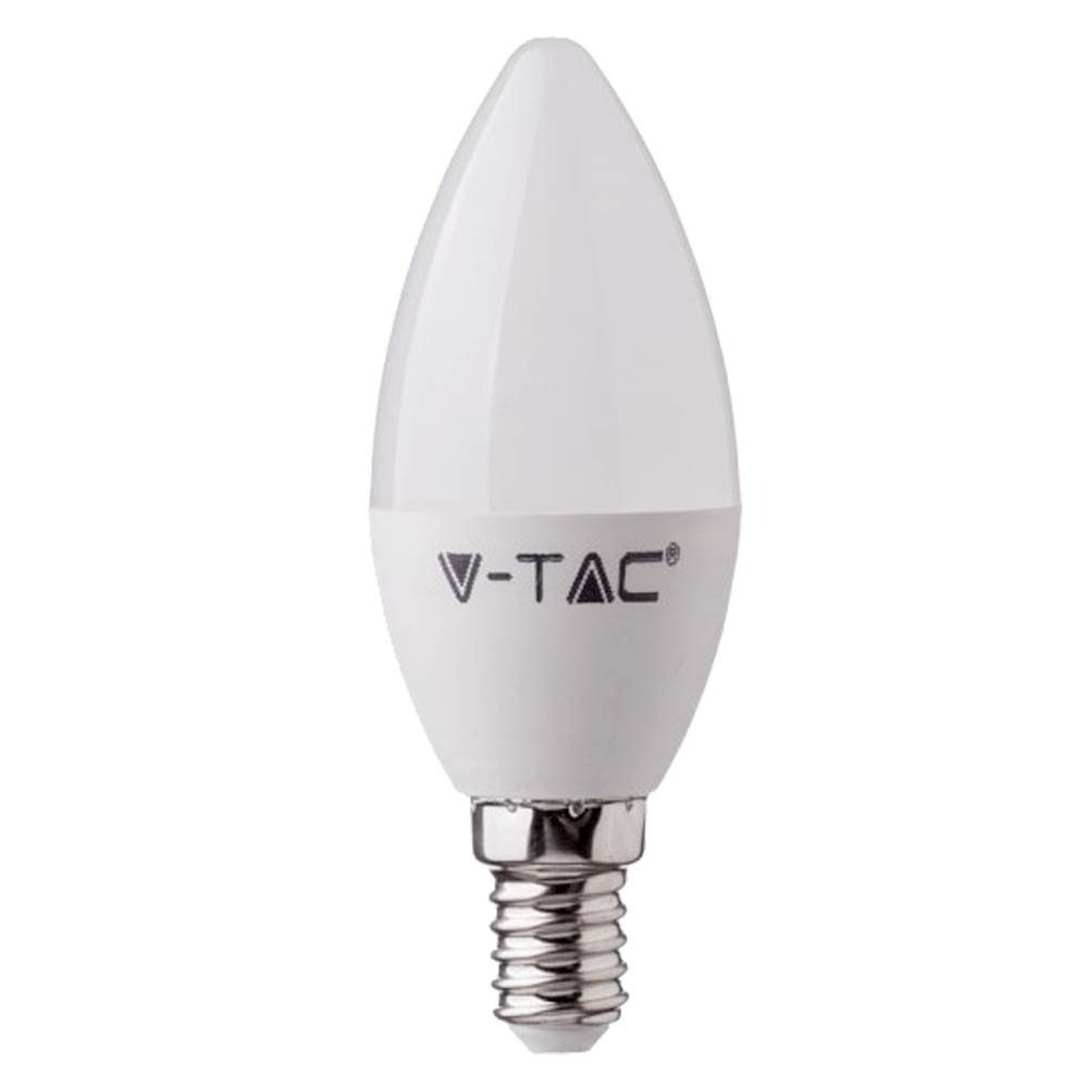 V-TAC LED-Leuchtmittel, Leuchtmittel App Home LED Sprachsteuerung RGB W Alexa E14 Smart 4,8