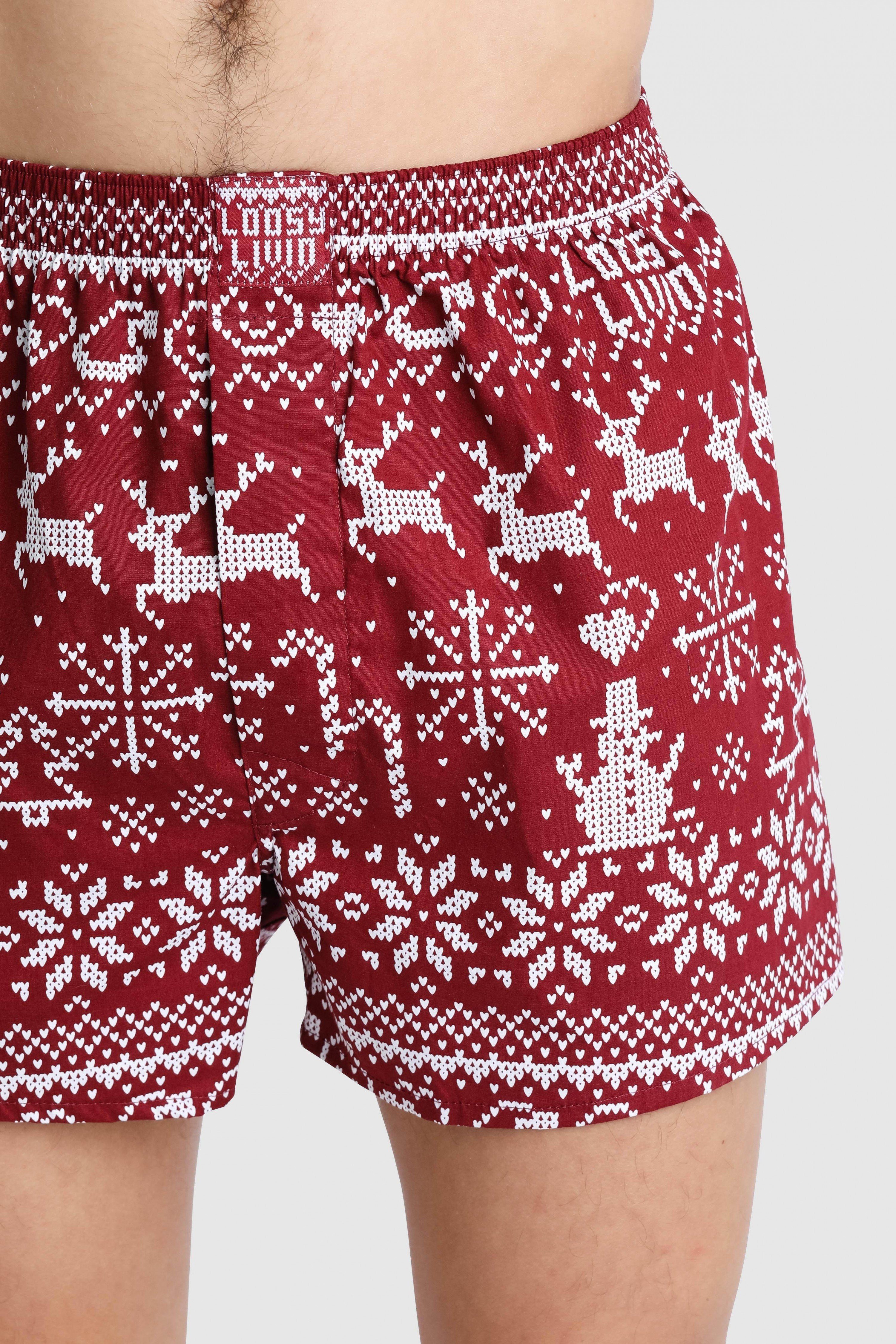 Lousy Livin Boxershorts 2Pack Scandi Boxershorts mit buntem Design