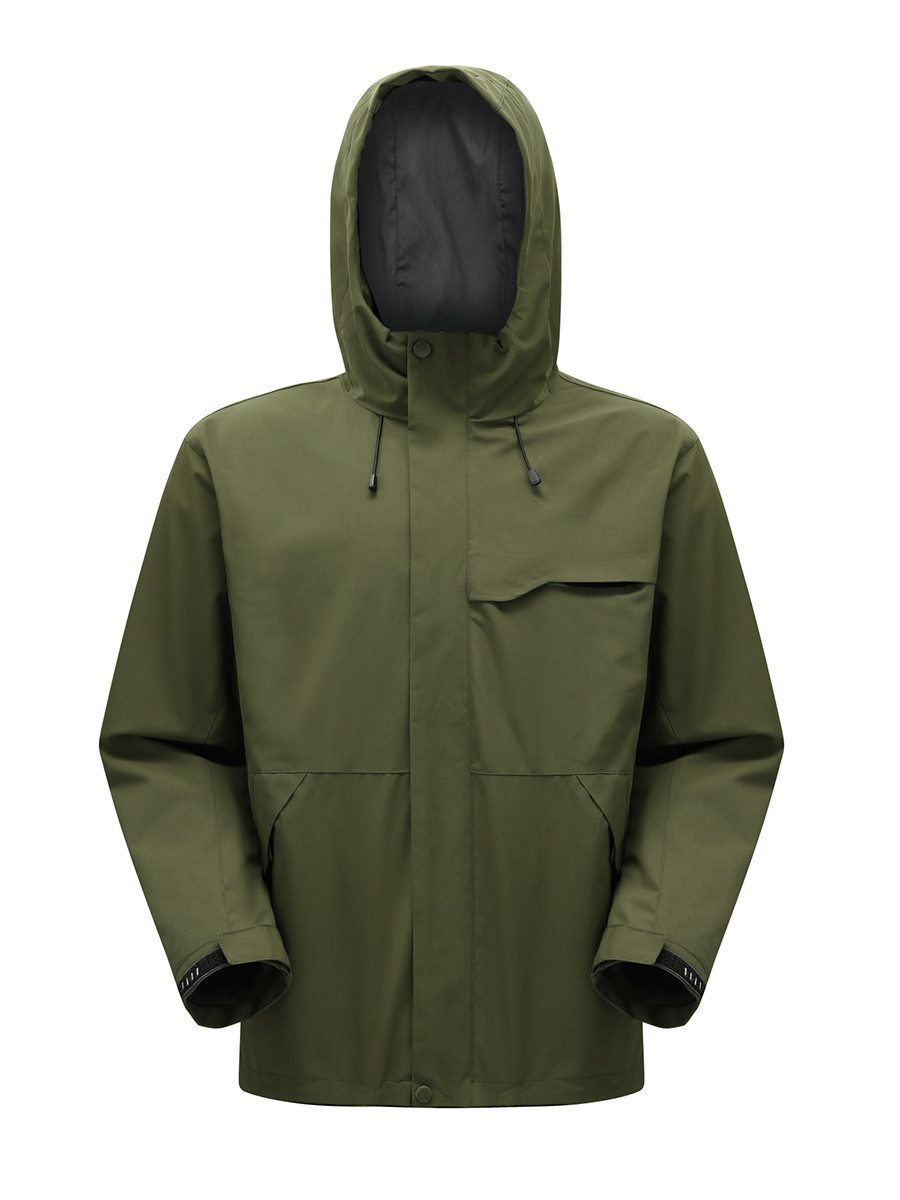 YOUTHUP 3-in-1-Funktionsjacke 3-in-1 wasser- und winddichte Übergangsjacke günstig online kaufen