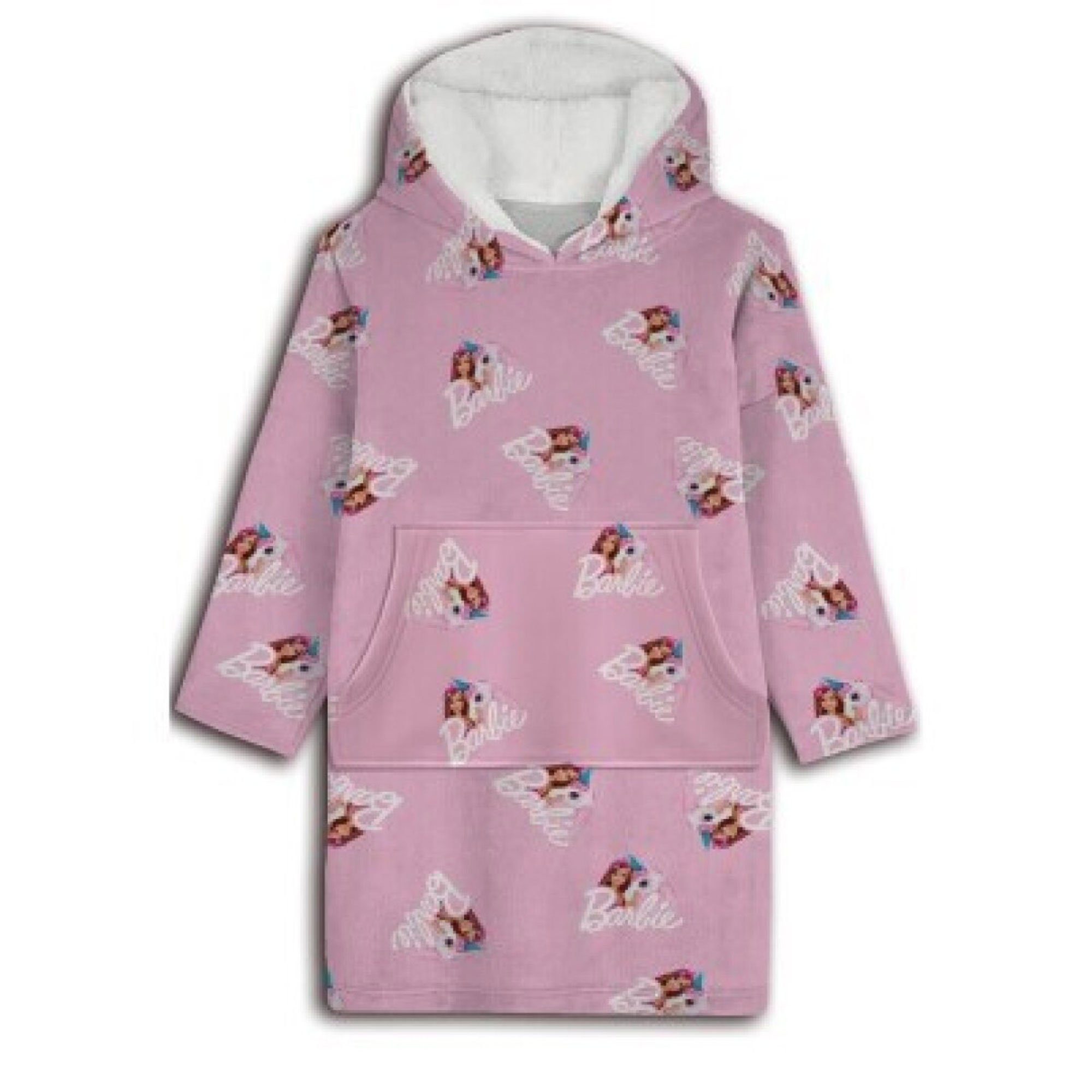 empireposter Badeponcho Barbie - Kinder - oversized - Kuschelpullover