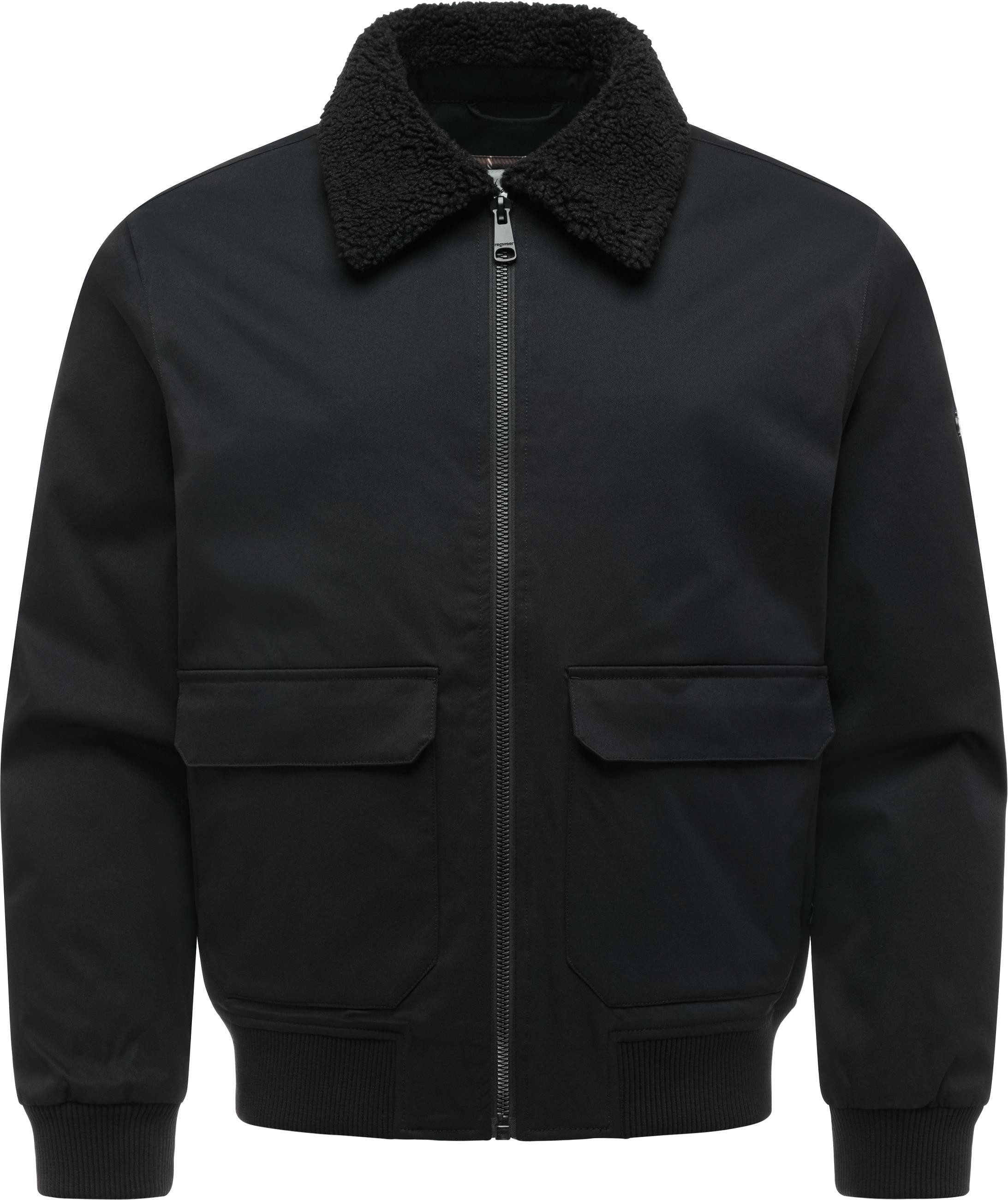 Ragwear Outdoorjacke Newys Y Wasserdichte Jacke mit warmem Kragen