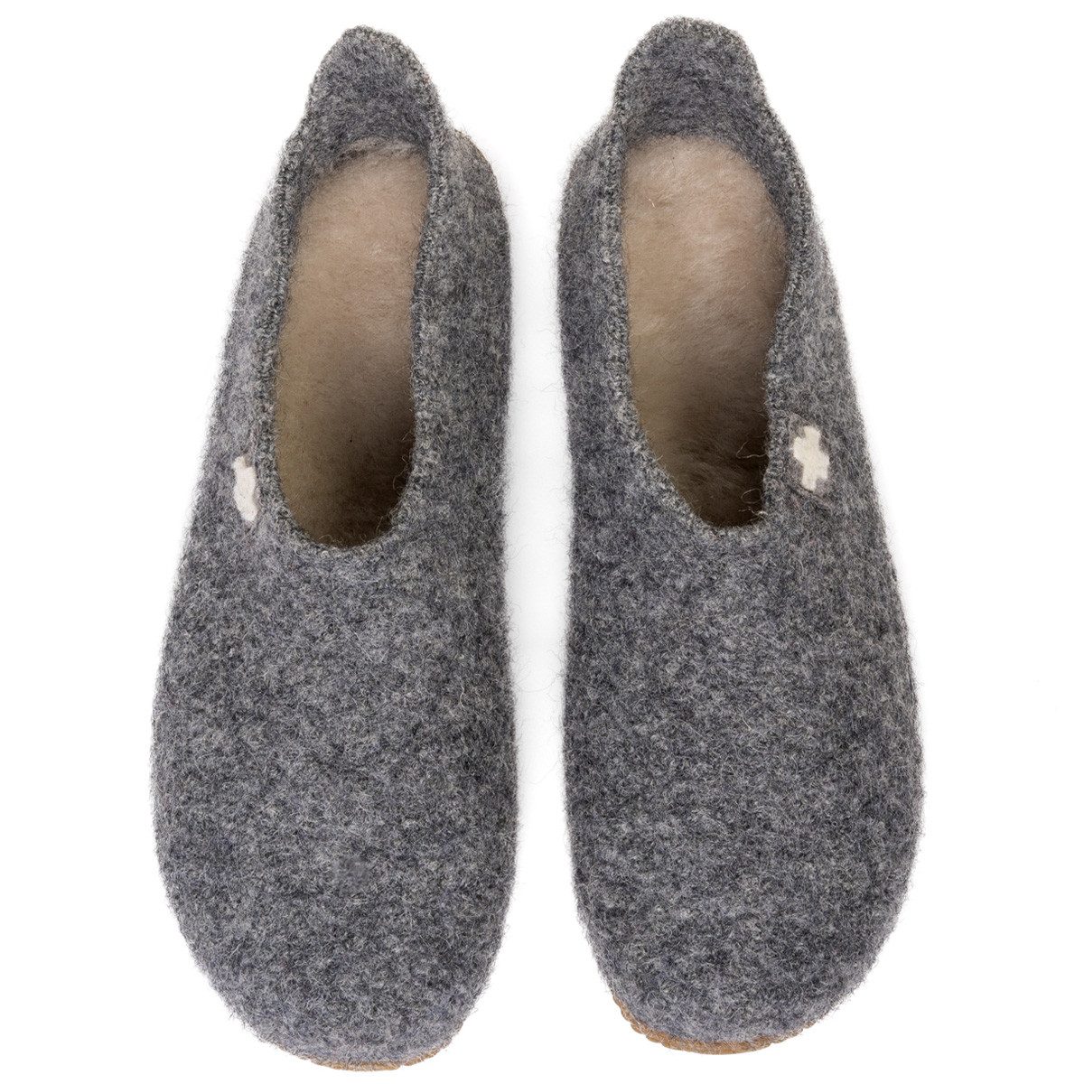 Living Kitzbühel Schurwolle Hausschuh (1-tlg) Hausschuh - Weiche Lammfellinnensohle