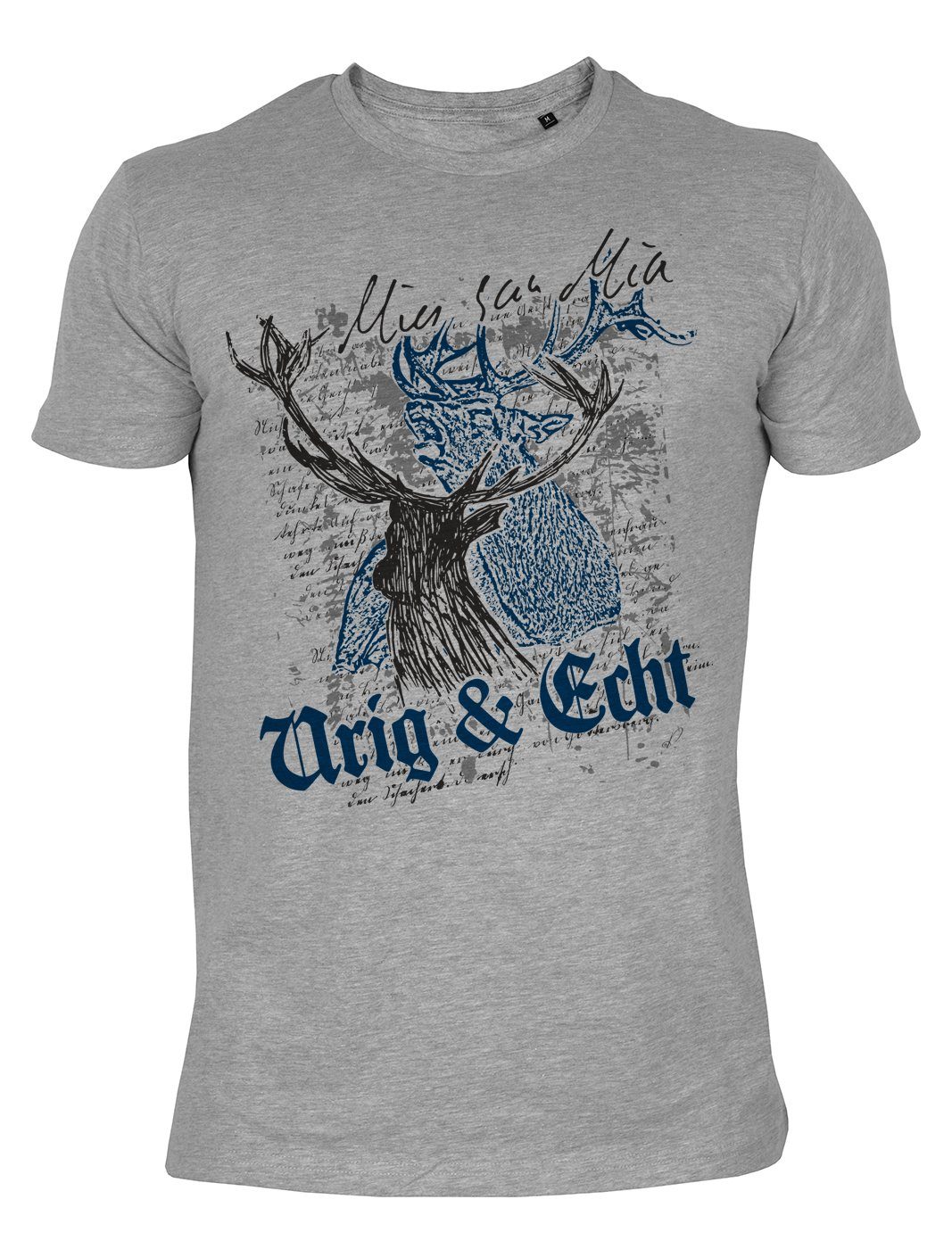 Shirts & Mia Motiv: san Tracht Motiv Hirsch Trachten Mia T-Shirt - Hirsch Echt Urig Moderne Tini