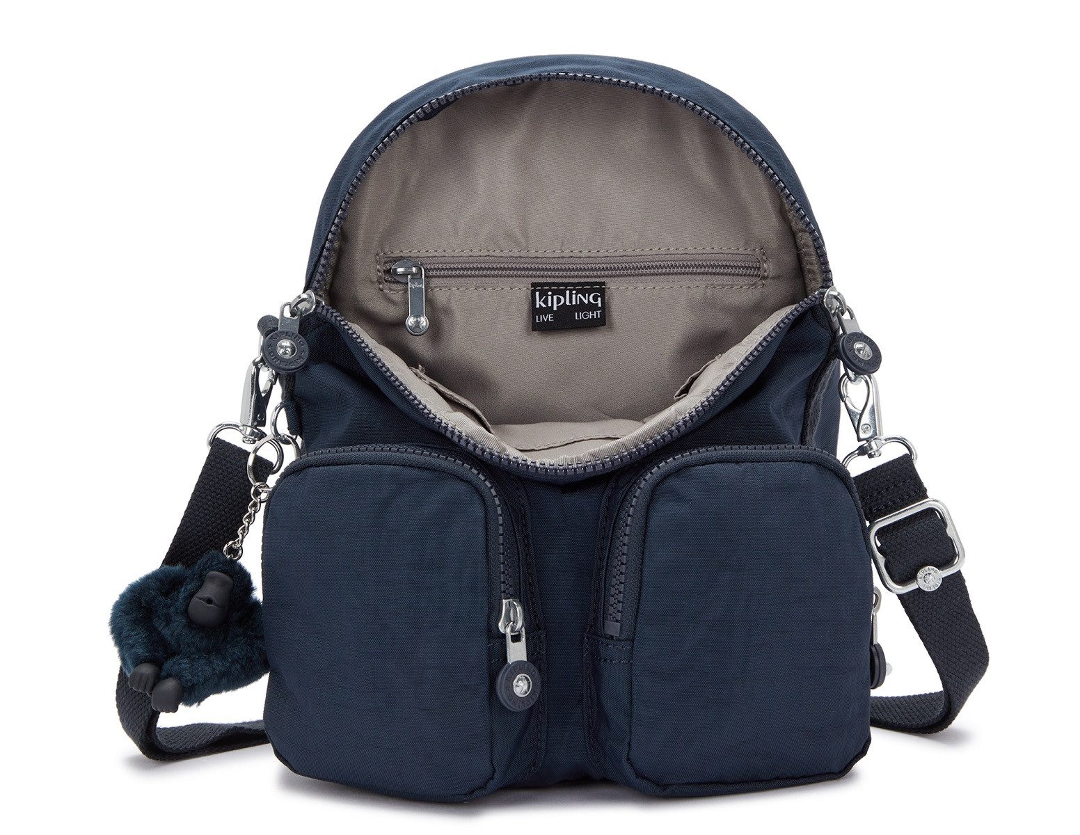 KIPLING Daypack Kipling K12887 Firefly UP Back Pack Rucksack (1-tlg), Kipling Affe