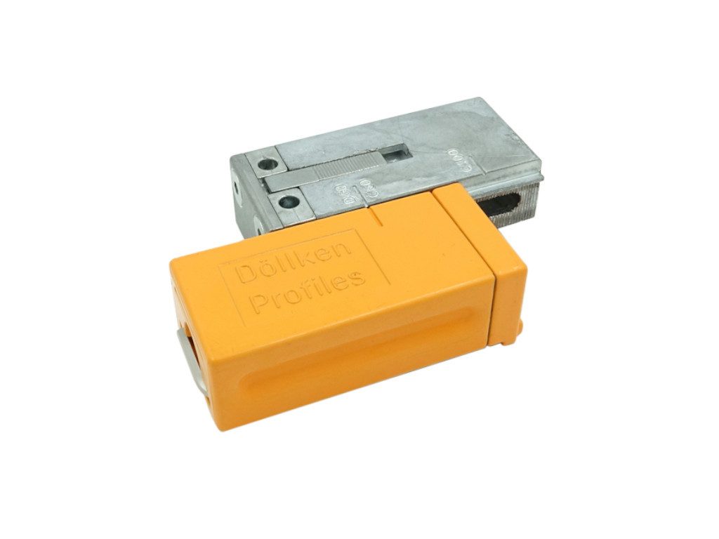 Döllken Profiles GmbH Sockelleisten-Endkappe LVT-Streifenschneider verstellbar, L: 7 cm, H: 3.5 cm