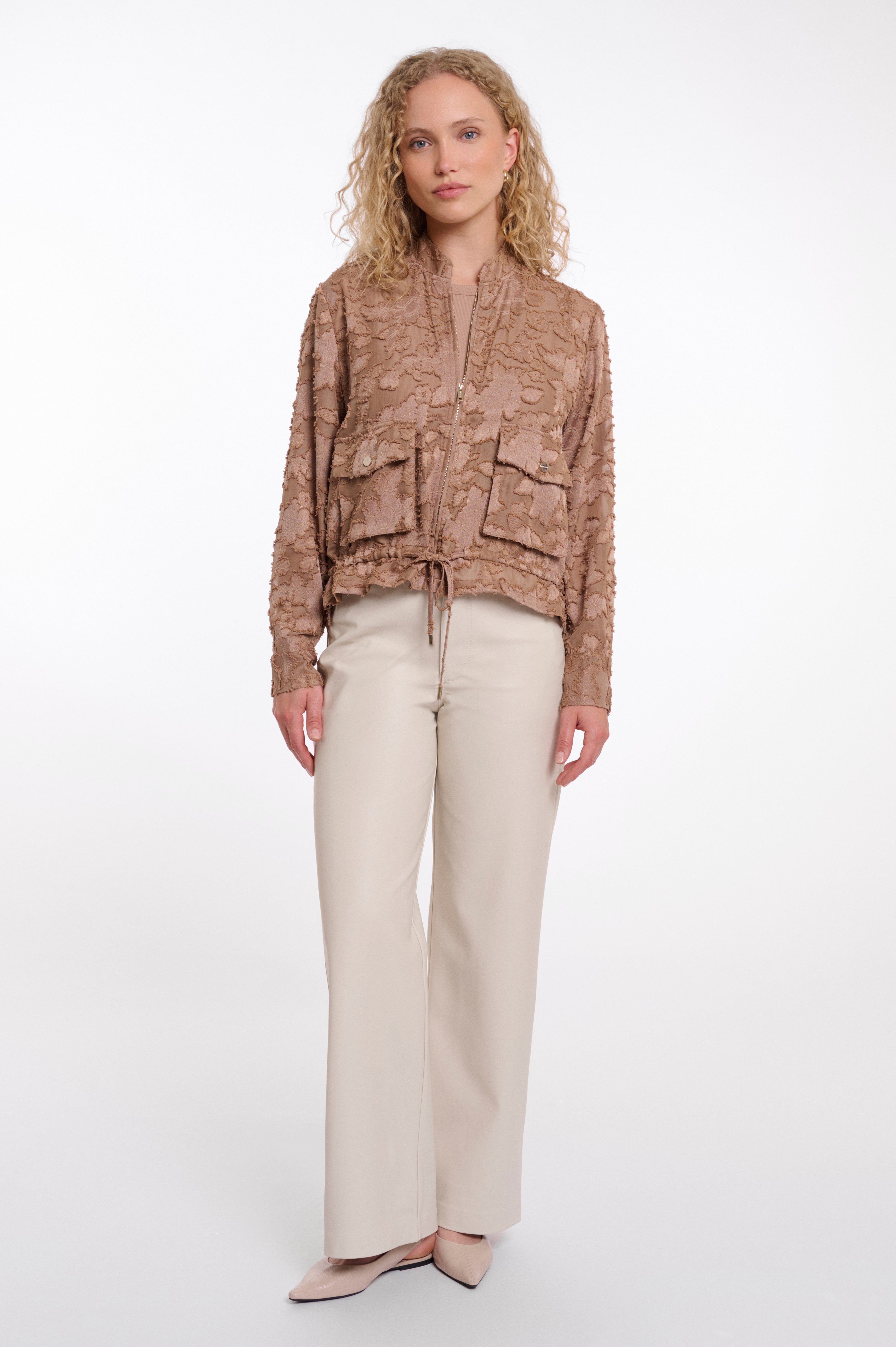 Rino & Pelle Sommerjacke PRIORI mit Häkeldetails und Reißverschluss – Bild 3 von 4