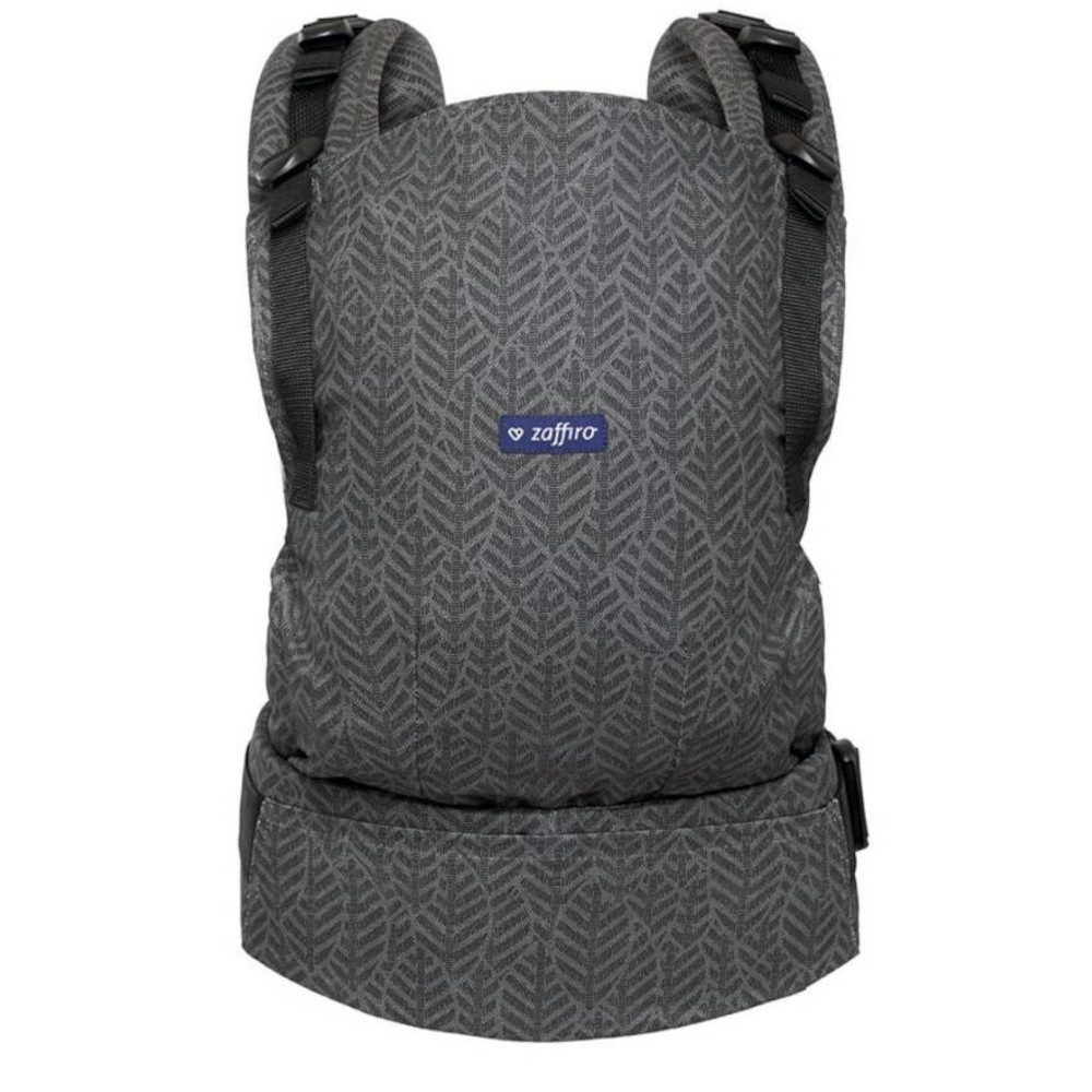 UE Stock Babytrage Zaffiro - Verstellbarer Babytrage ab 4 Monaten bis 3 Jahren - Grau, für aktive Eltern, die Wert auf Komfort und Flexibilität legen