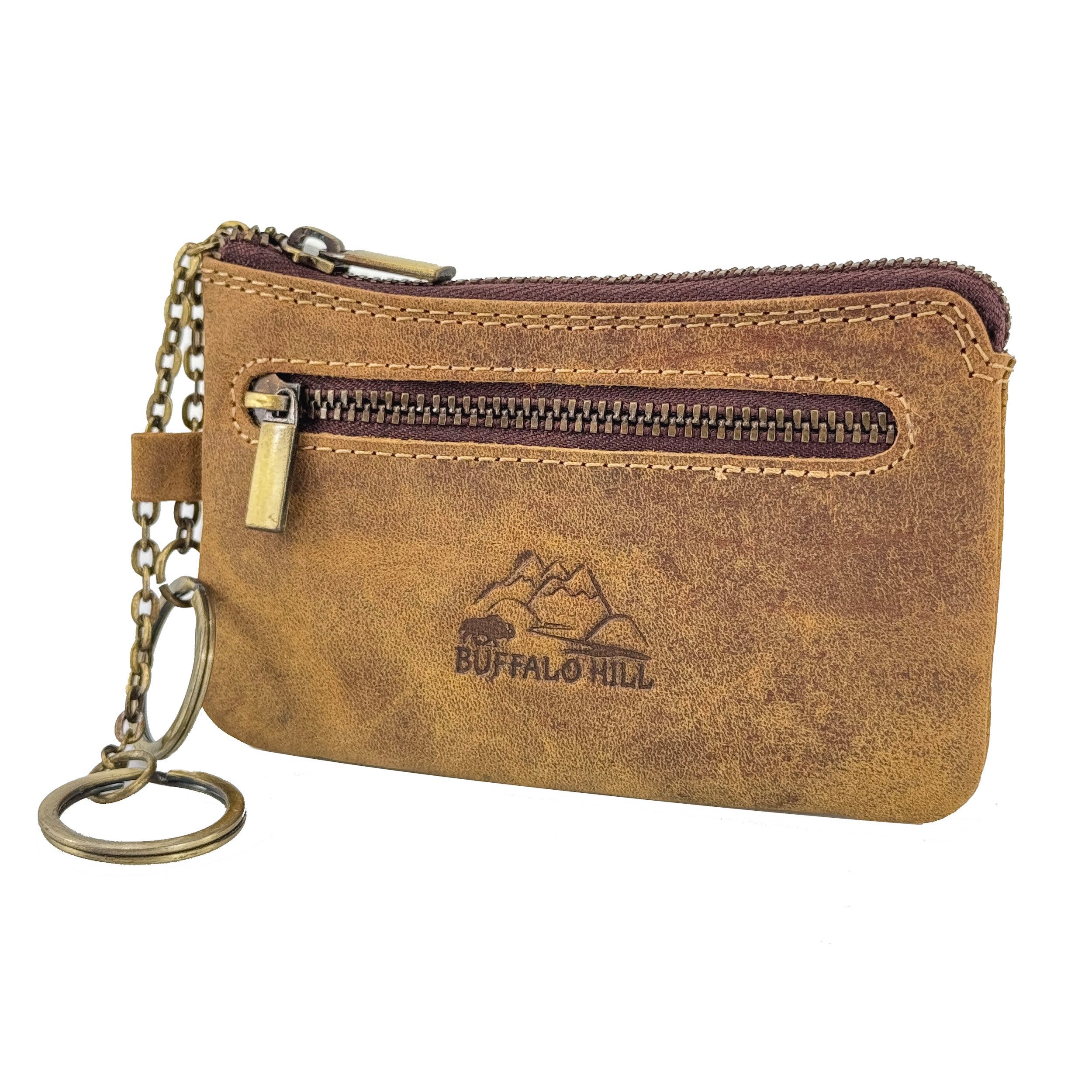 Buffalo Hill Schlüsseltasche Büffelleder Schlüsseletui, >SLT-08 günstig online kaufen