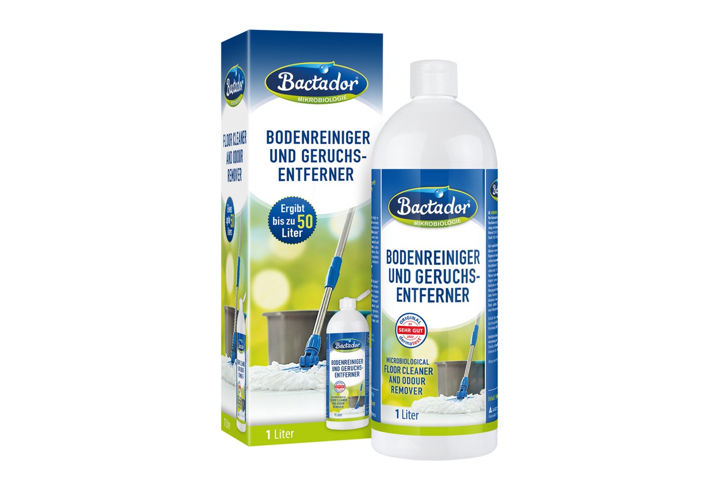 Bactador Bactador Bodenreiniger & Geruchsentferner 1 l Flüssigreiniger