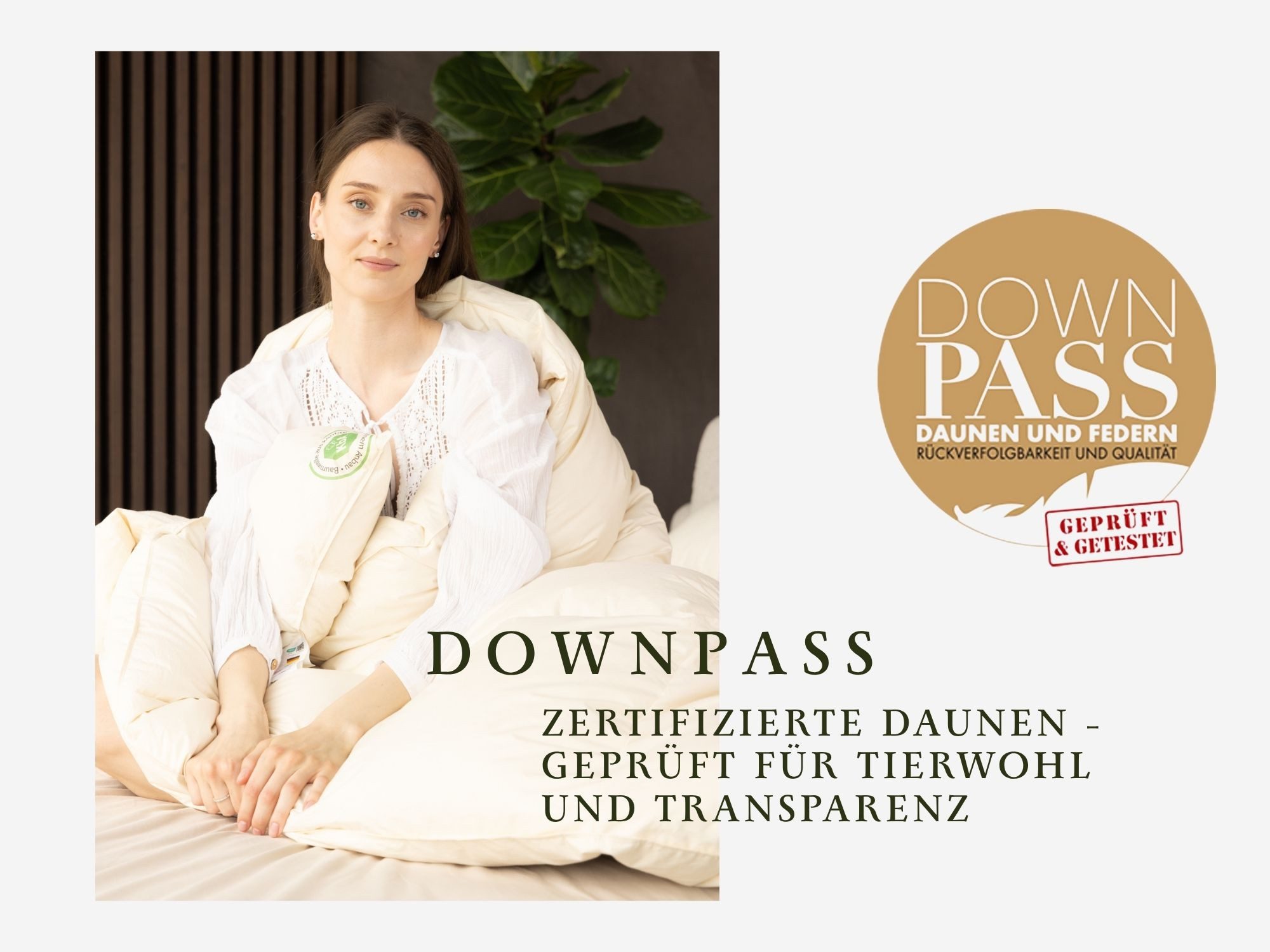 Vitaschlaf Gänsedaunenbettdecke Vitaschlaf® BIO-LUXE-KBA Bettdecken für Som günstig online kaufen