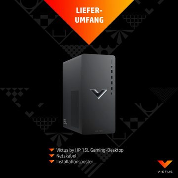 HP Victus TG02-1213ng Gaming-PC (Intel Core i5 13400F, GeForce RTX 3050, 16 GB RAM, 512 GB SSD, Luftkühlung)