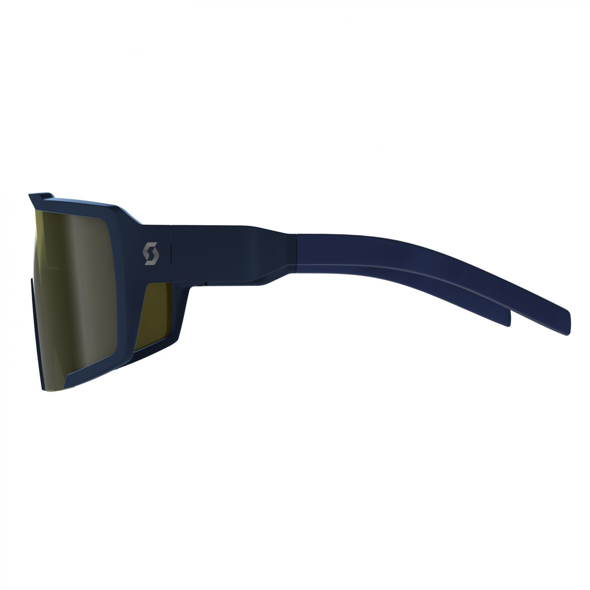 Gold Chrome Submariner Fahrradbrille Scott Accessoires Scott - Blue Shield Sunglasses