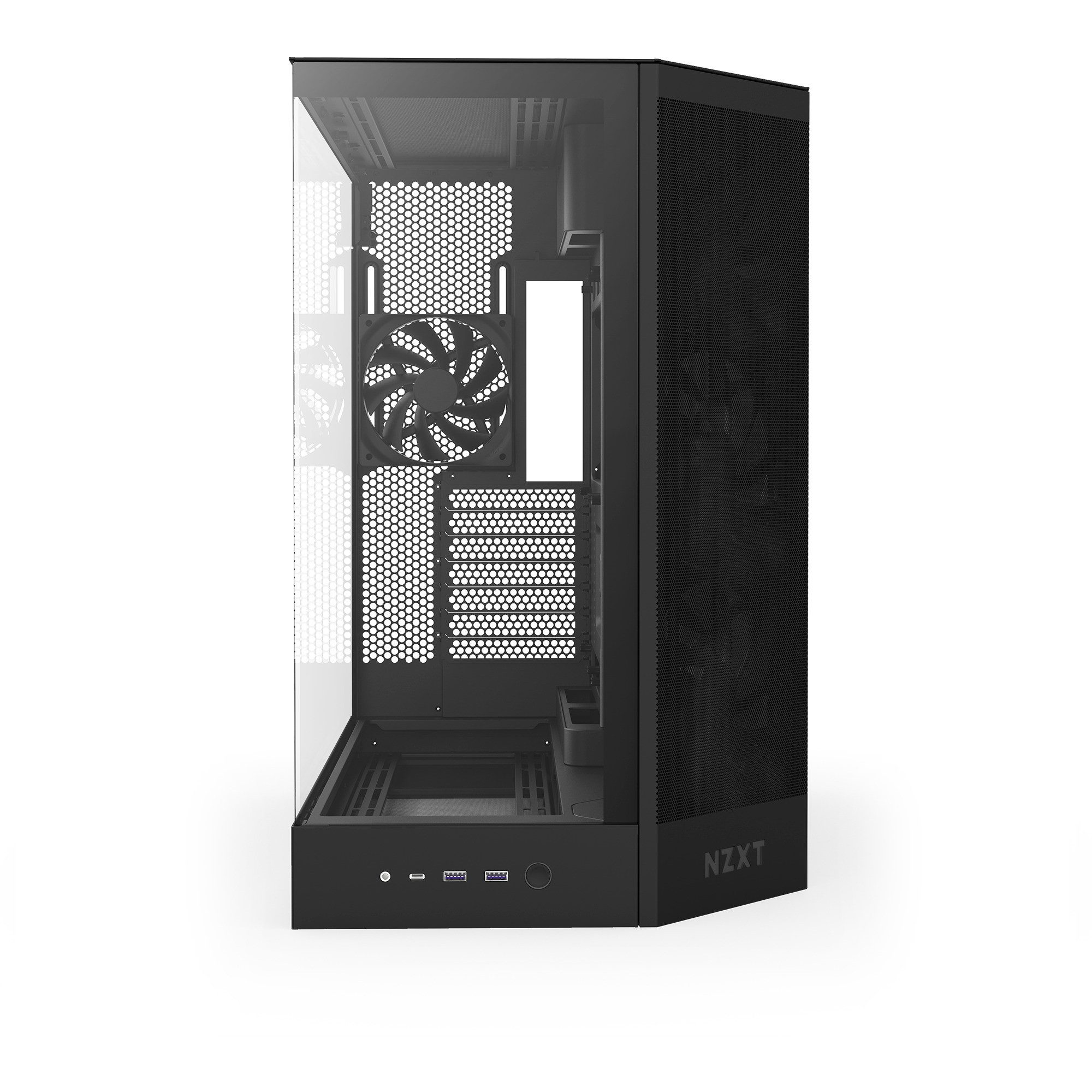 NZXT PC-Gehäuse NZXT H9 Flow, Tower-Gehäuse, (Tempered Glass x 2)