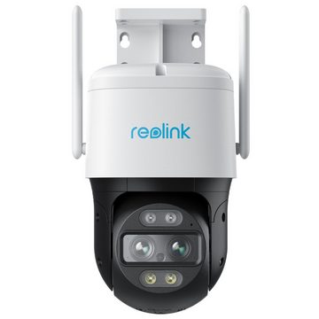 Reolink Trackmix 8MP PTZ WLAN IP Überwachungskamera (Außenbereich, Packung, 1-tlg., 2 Spotlights, mit Dual-Objektiv, Auto-Tracking,Smarte Person/Auto/Haustiererkennung)