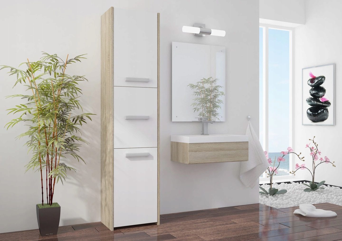 Home Collective Badmöbel-Set Badschrank, Badregal mit günstig online kaufen