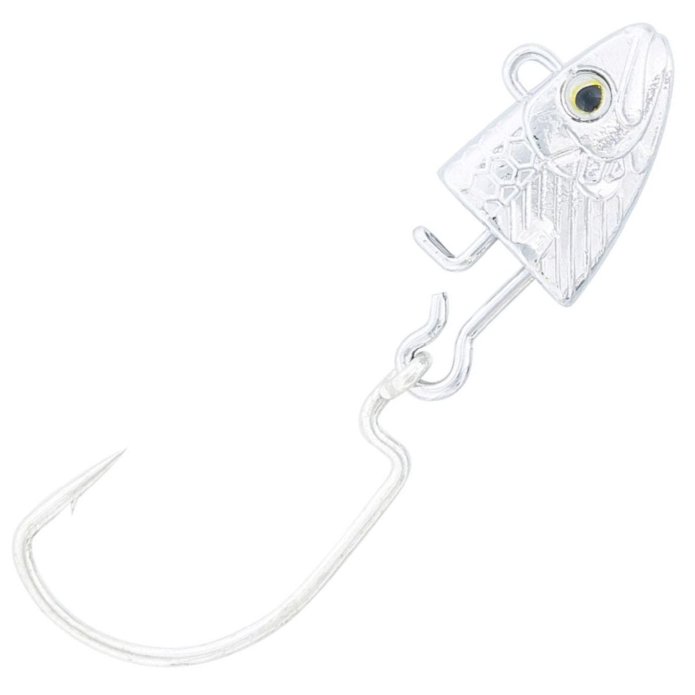 Kunstköder Westin Magic Minnow Weedless Jig Spare Head Silver