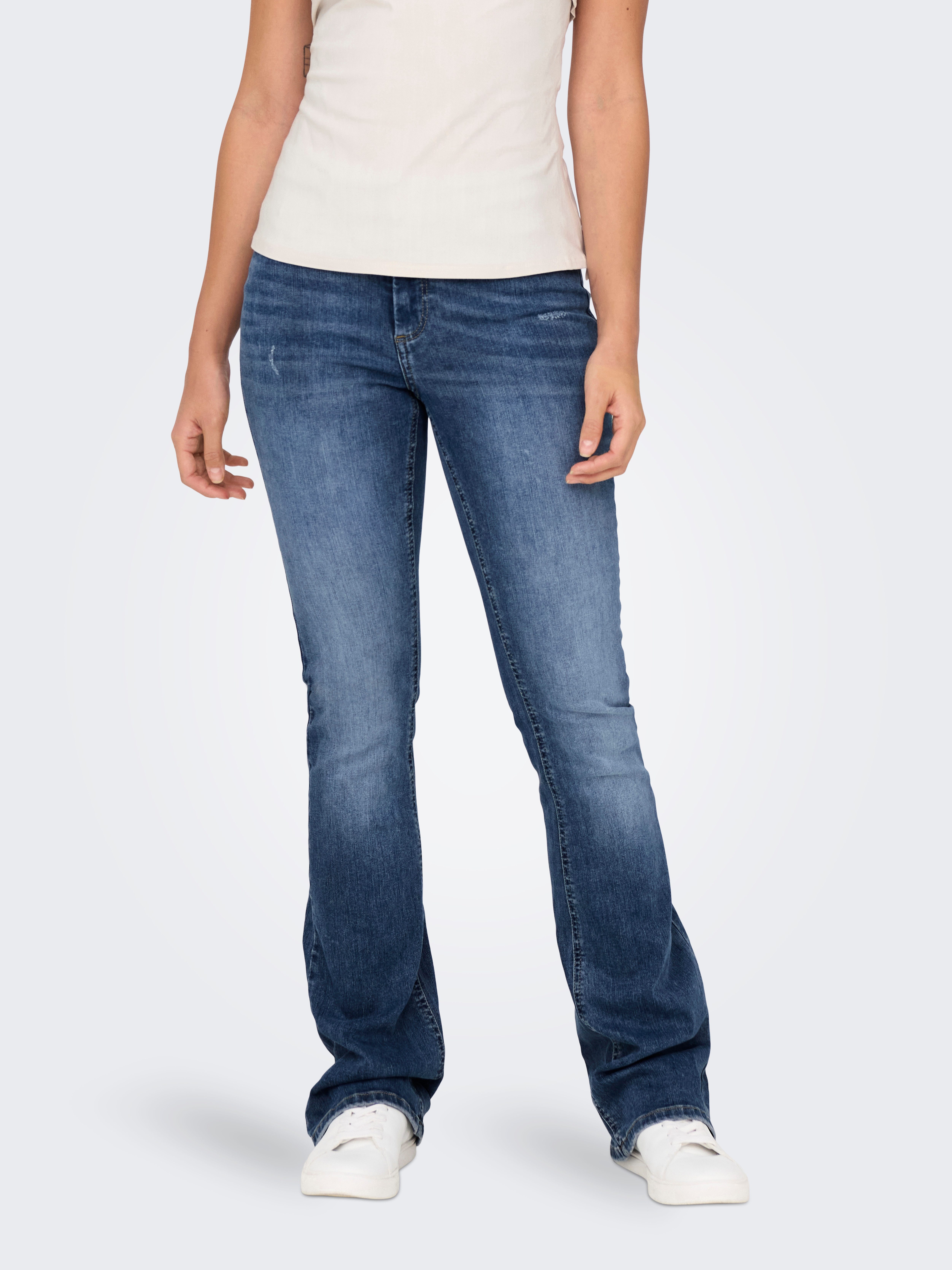 Bootcut-Jeans ONLBLUSH MID FLARED DNM TAI305 NOOS