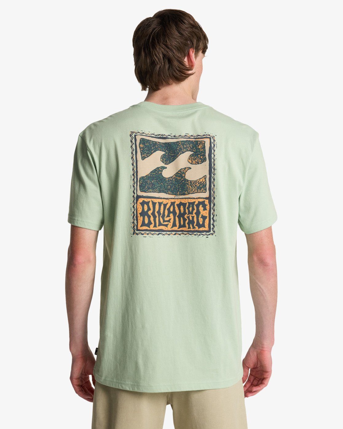 Billabong T-Shirt STAMP SS mit Rundhalsausschnitt, Kurzarm, aus Baumwolle