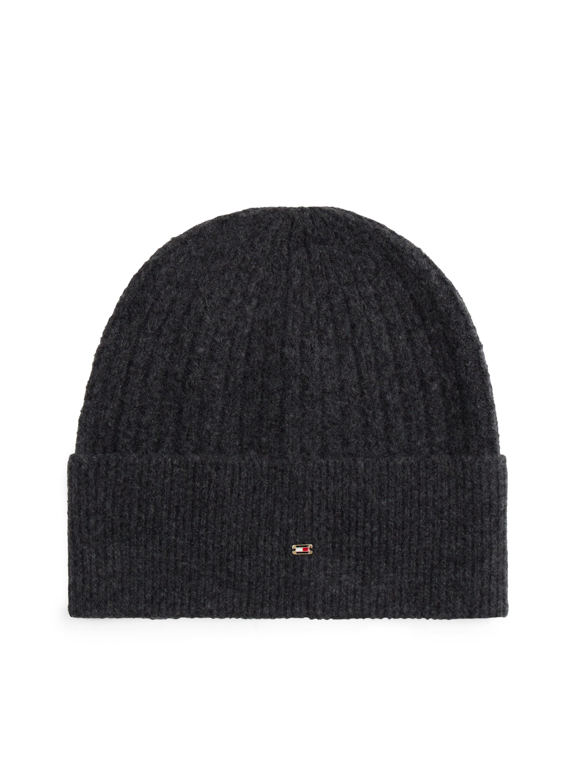 Tommy Hilfiger Beanie TH CABLE ENAMEL FLAG BEANIE Regular fit günstig online kaufen