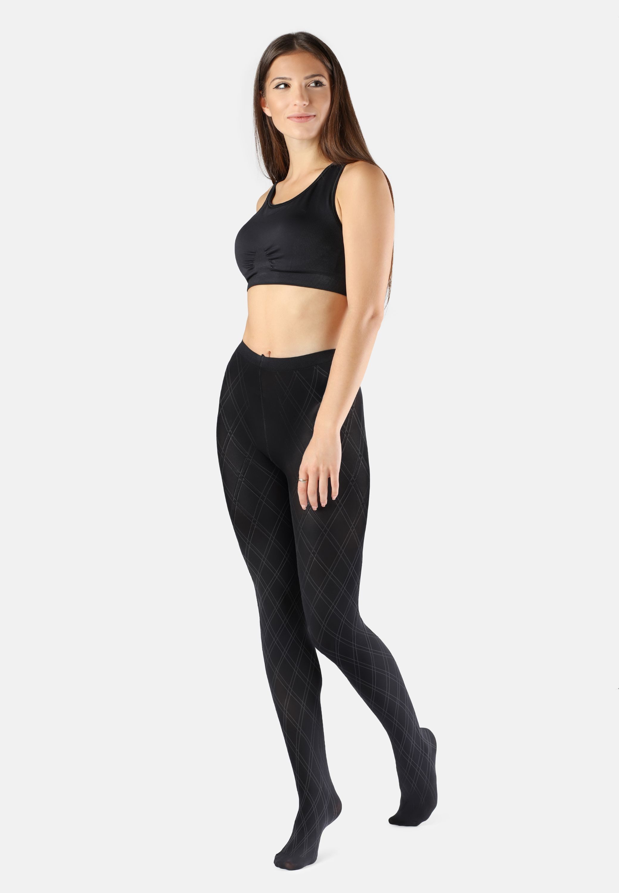 Bellivalini Strumpfhose Damen Strumpfhose 100 DEN BLV-1113 100 DEN (1 St) – Bild 5 von 5