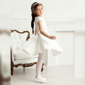 Dalary Partykleid Blumenmädchenkleid Kommunionkleid Dalary DK-107 Ivory