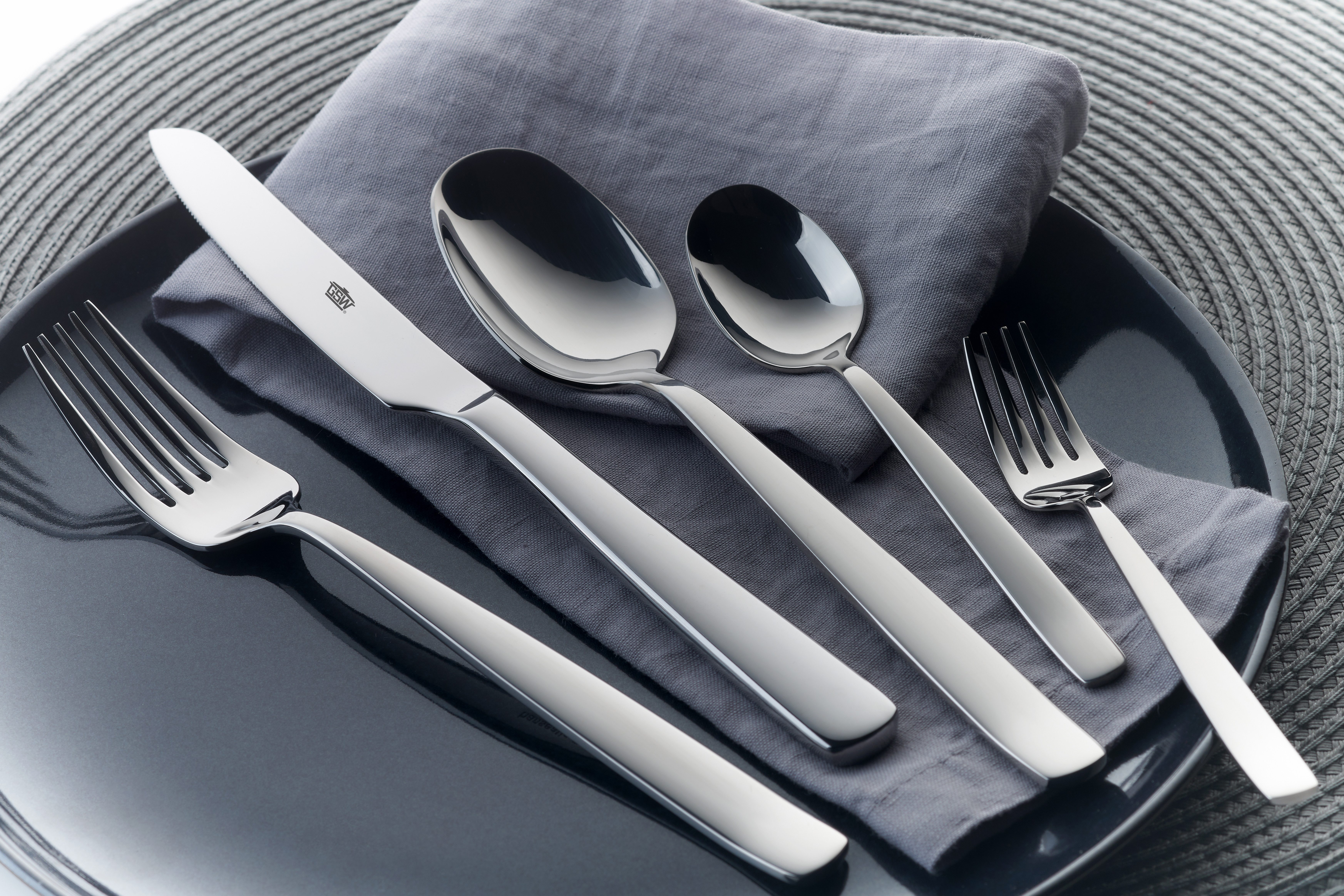 GSW Besteck-Set GSW Premium (30-tlg), 6 Personen, Edelstahl 18/10, Besteck-Set im elegant modernen Design für die besonderen Momente