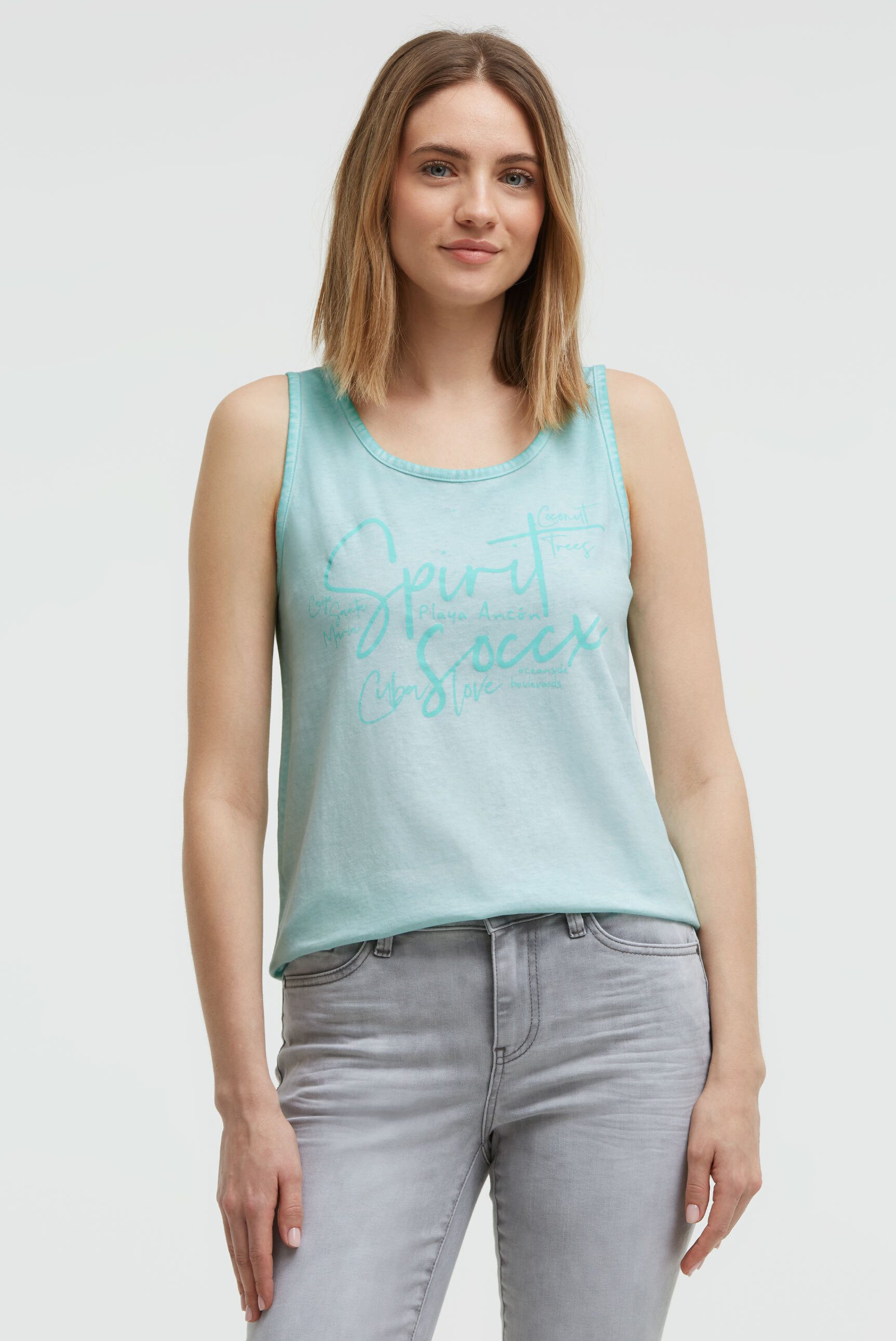 SOCCX Tanktop aus Baumwolle