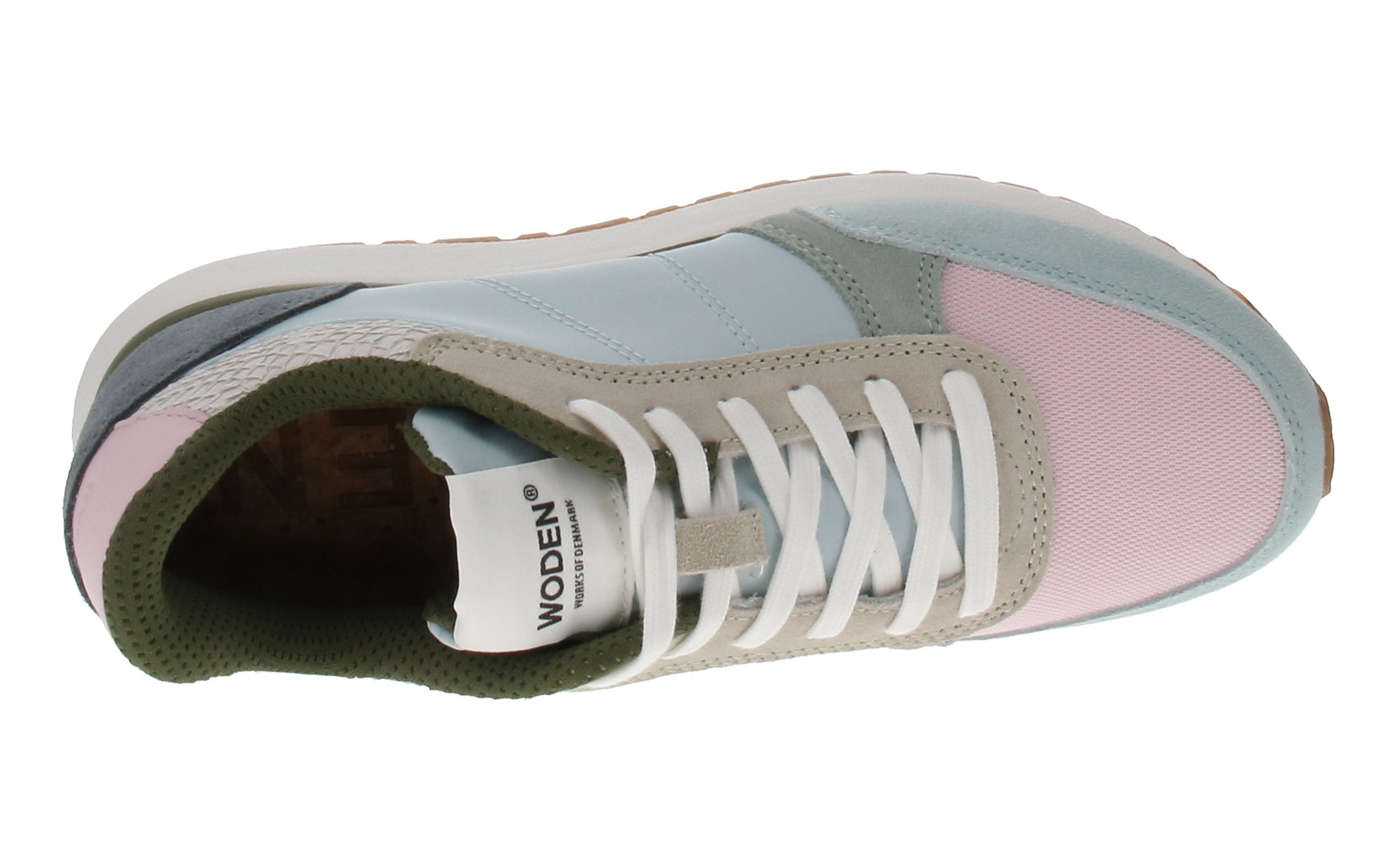 WODEN Woden WL740 Ronja - Damen Schuhe Sneaker - 937-Ice-Blue-Multi Sneaker