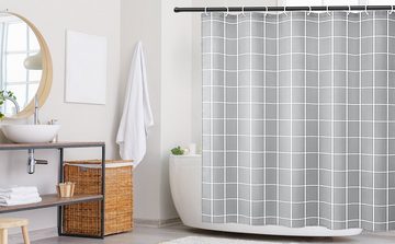 KÜLER Duschschirm Duschvorhänge, Duschschirm, Duschwände, Trennvorhänge für Badezimmer Breite 180 cm, Duschvorhang