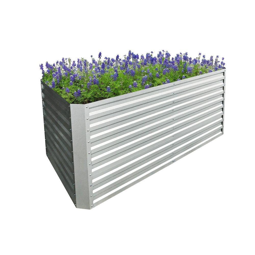 RS Trade Beetumrandung Hochbeet Florenz XL 180 x 90 x 90 cm