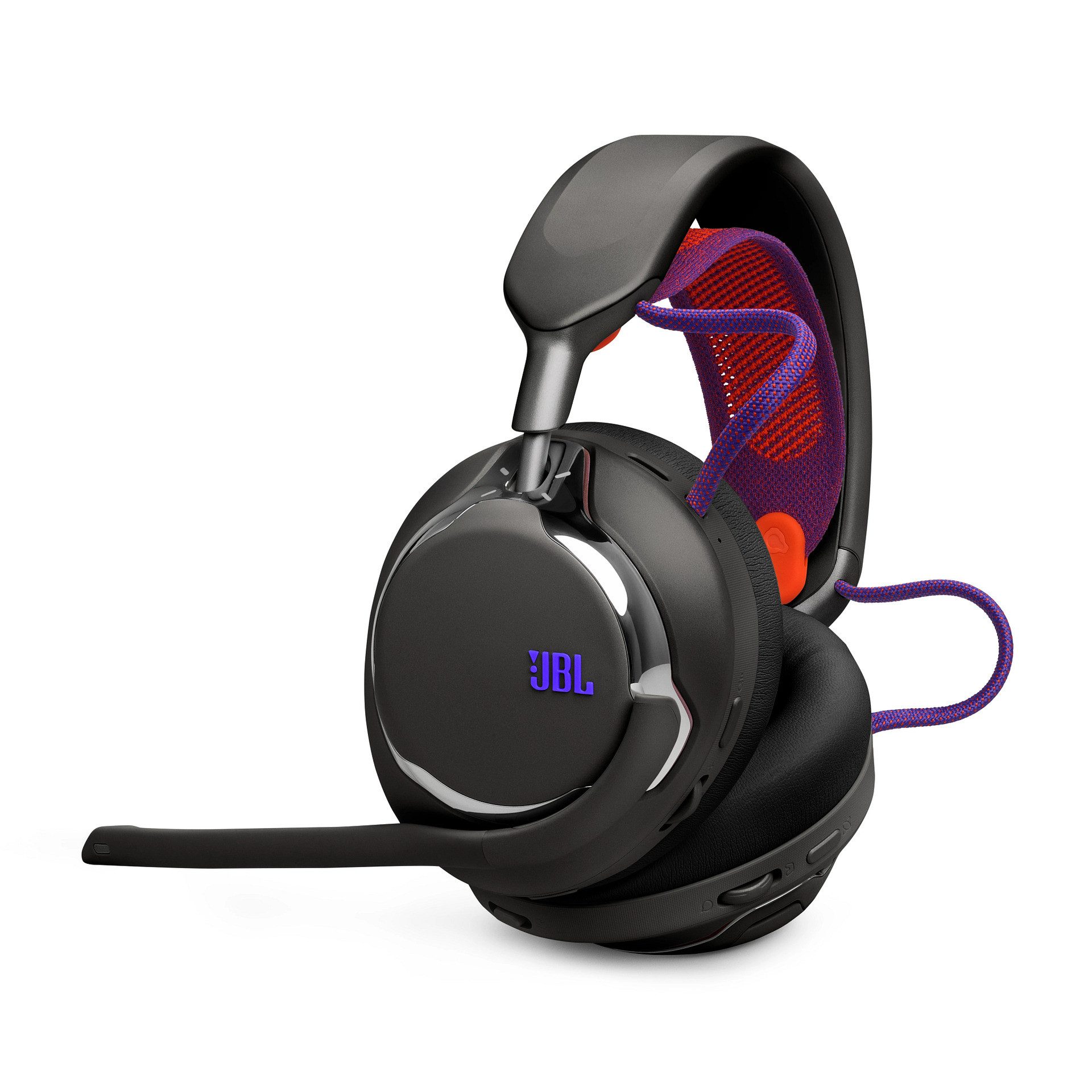 JBL Quantum 950 Gaming-Headset (Active Noise Cancelling (ANC), Freisprechfunktion, A2DP Bluetooth, Kabelloses Gaming-Headset für mehrere Plattformen mit Noise-Cancelling)