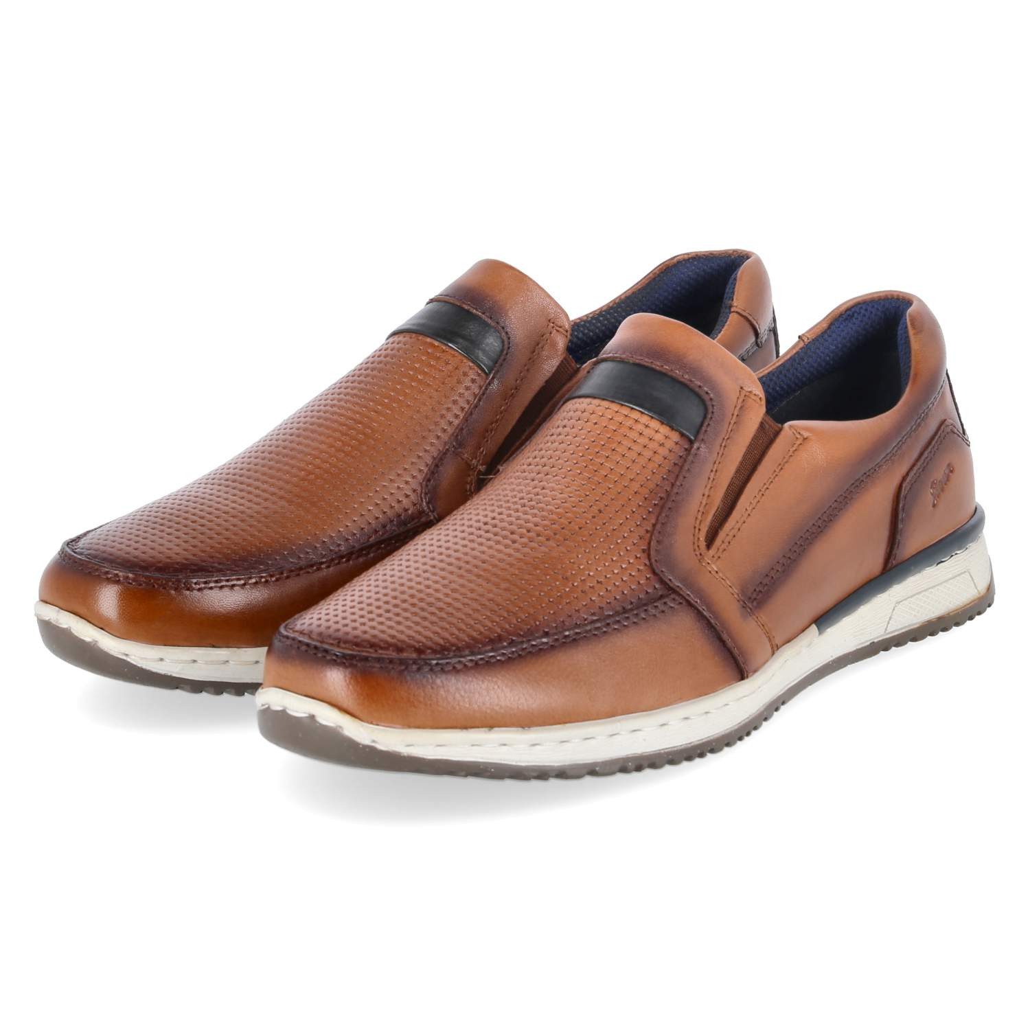 SIOUX Sioux 12062 Herren Glattleder brown Slipper