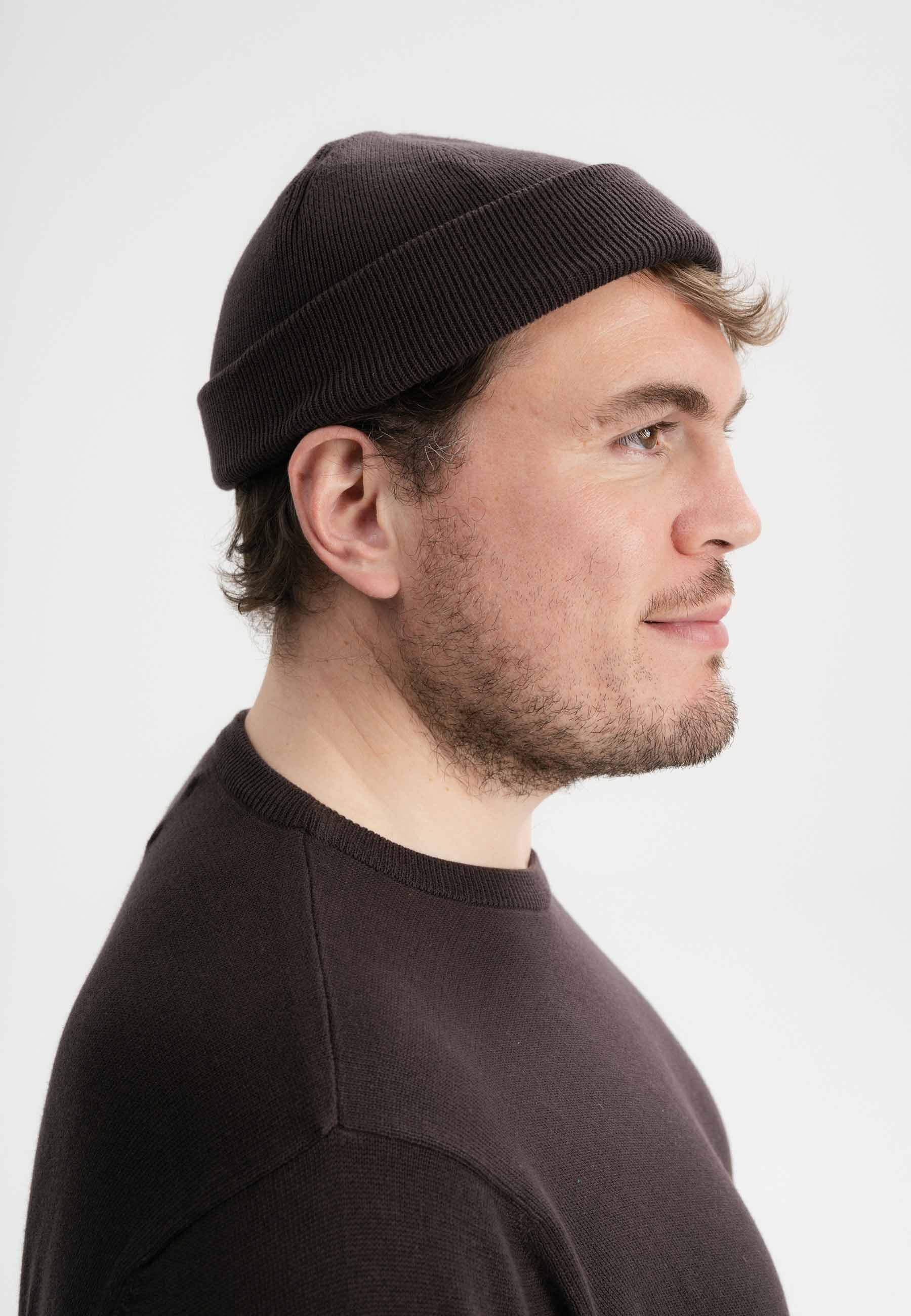 MELA Strickmütze Unisex Feinstrick Mütze kurz günstig online kaufen