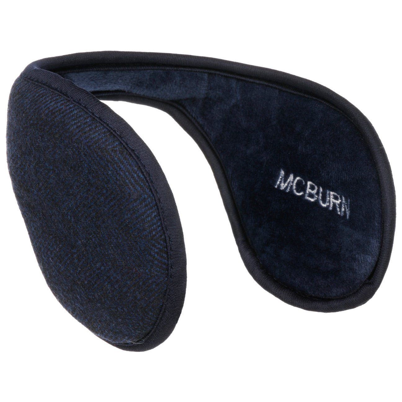 McBurn Ohrenwärmer (1-St) Ohrenwärmer mit Futter dunkelblau